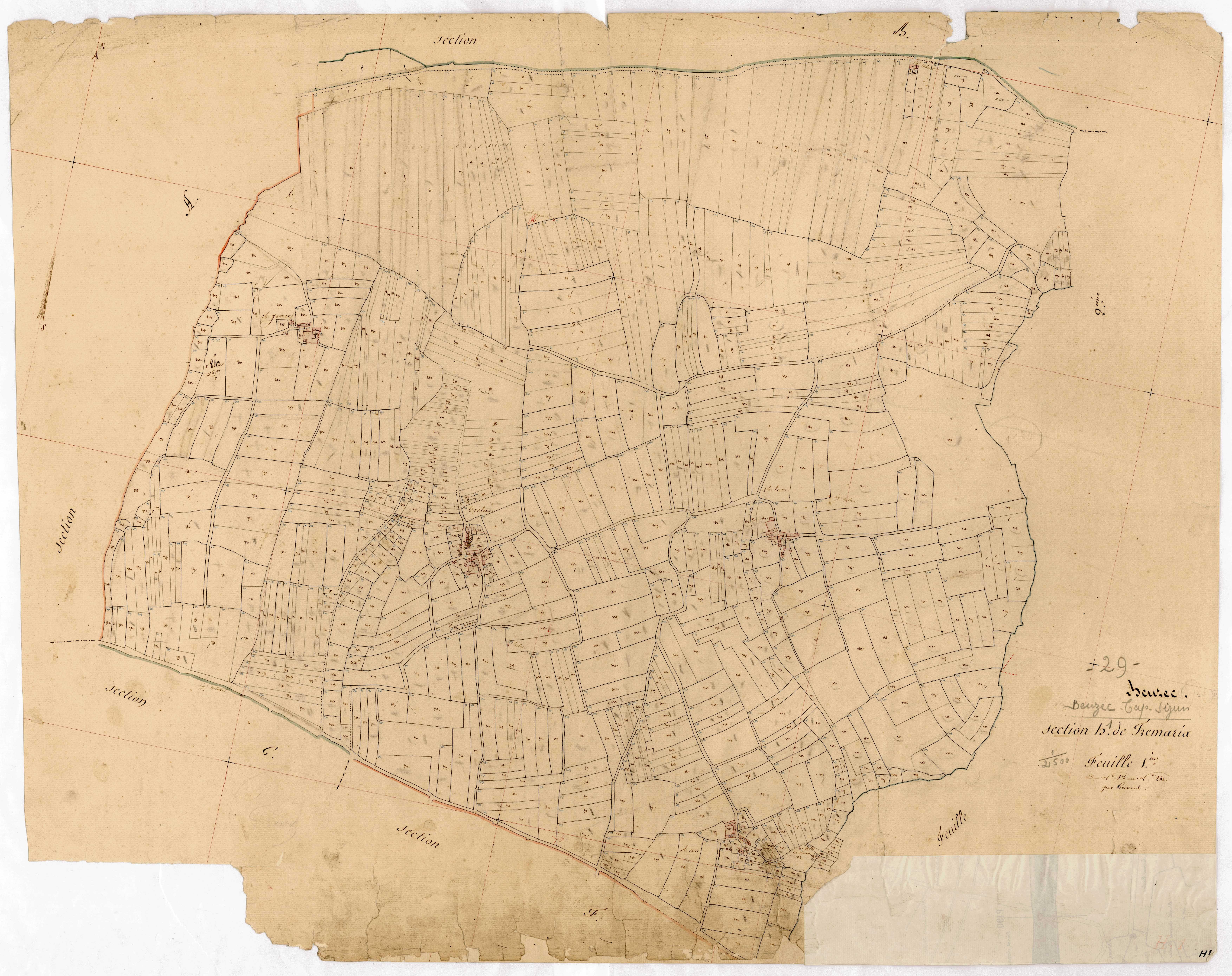 Section H 1 de Trémaria.