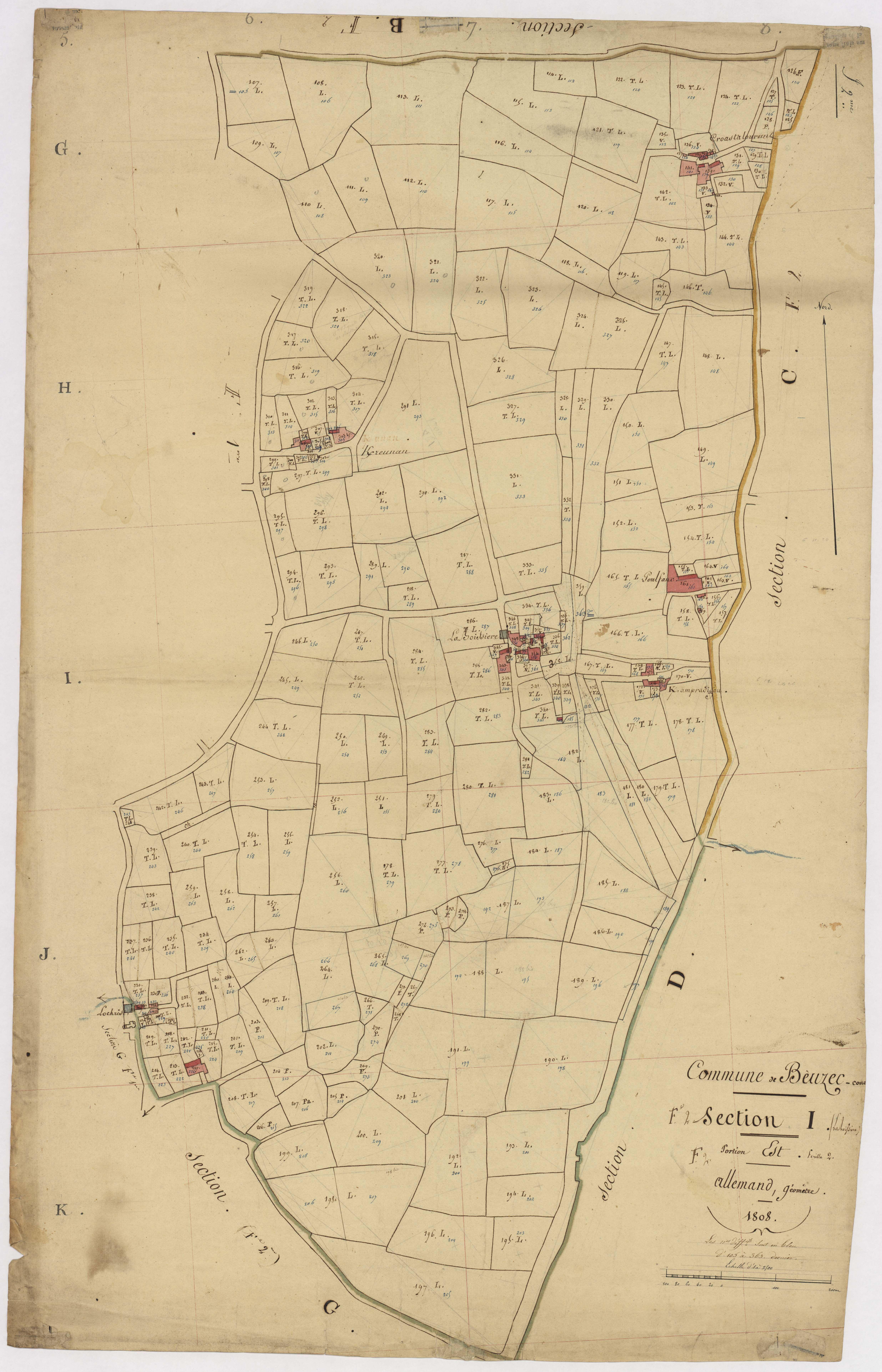 Section I 2 de la Boissière.