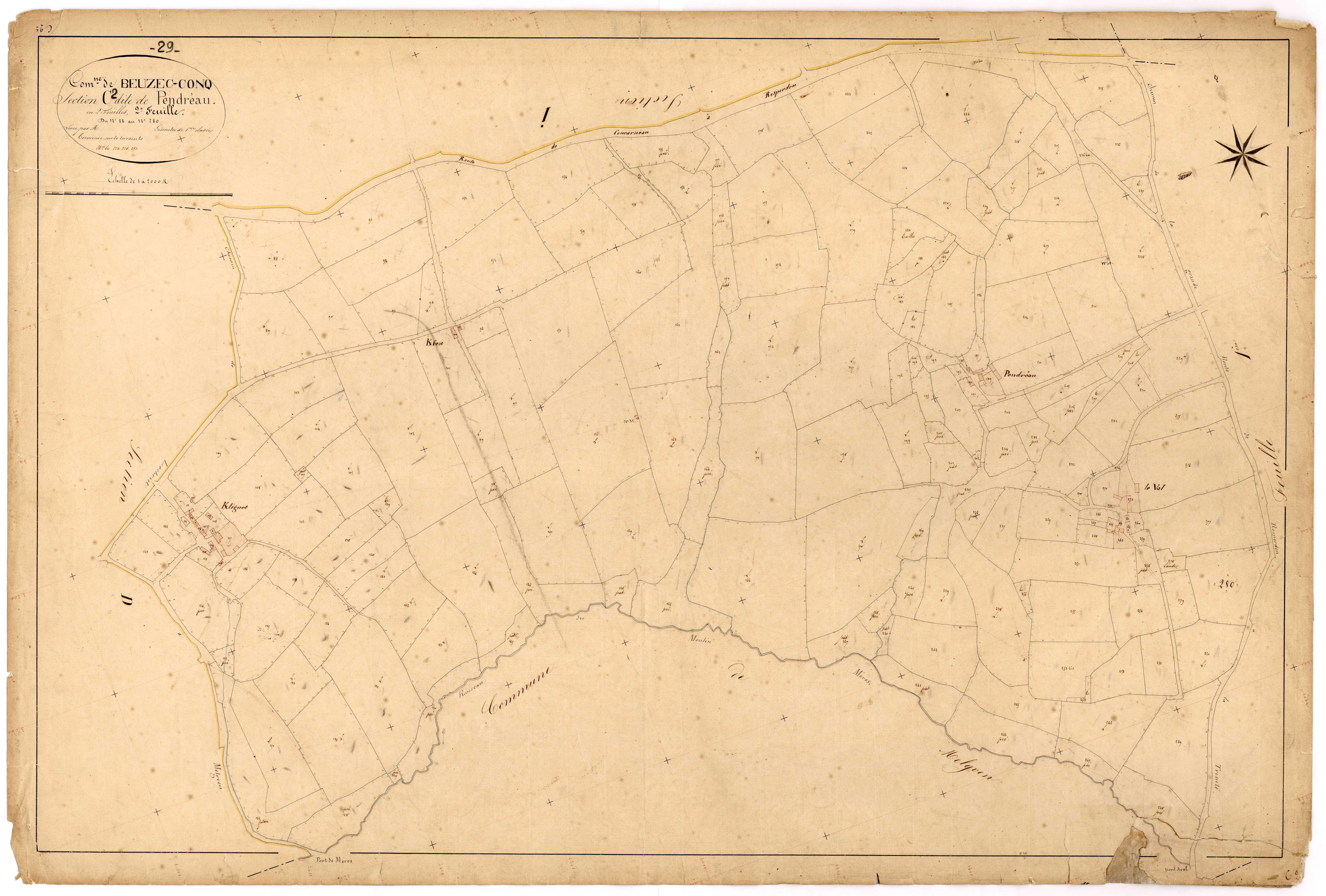Section C 2 de Pendréau.