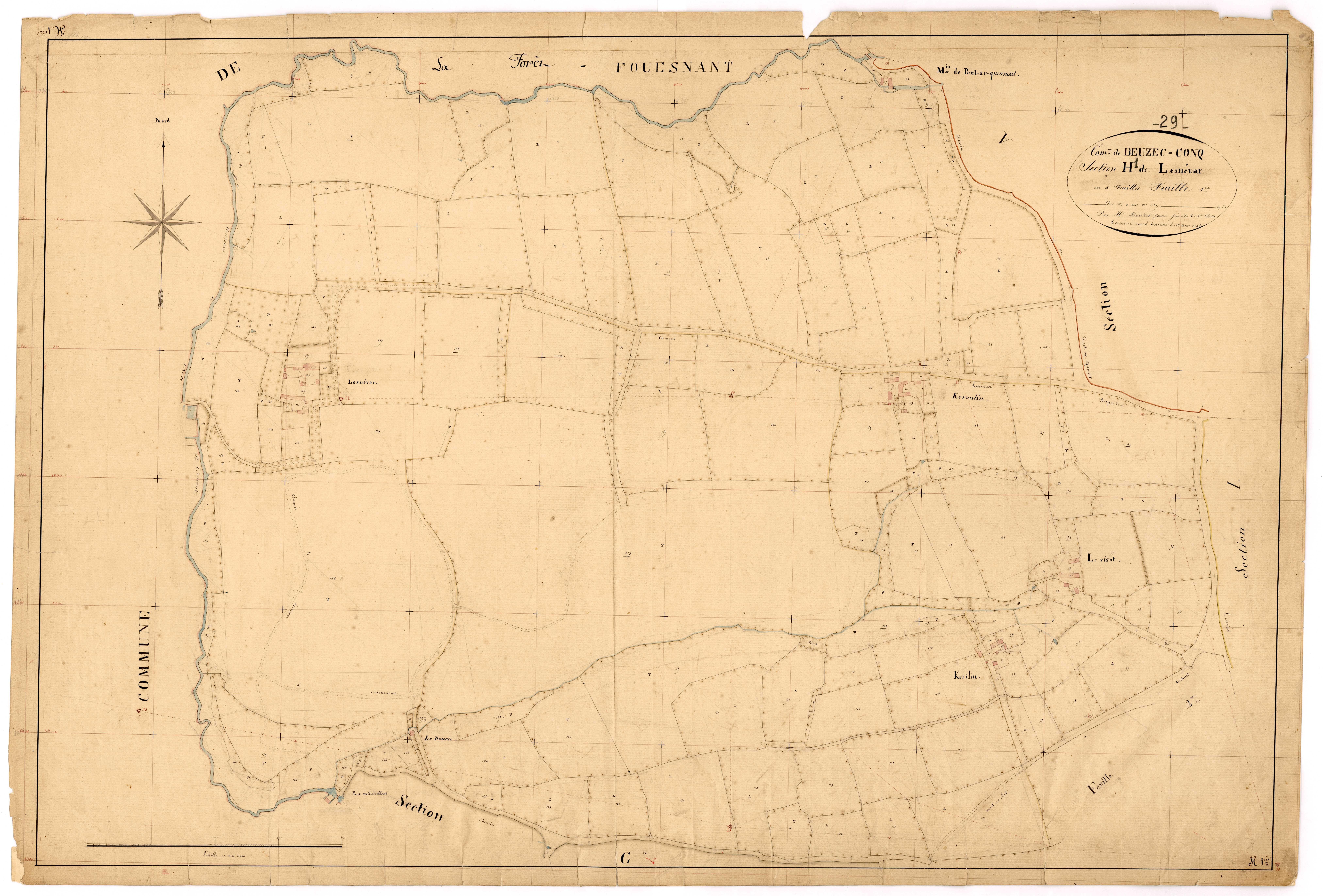 Section H 1 de Lesnevar.