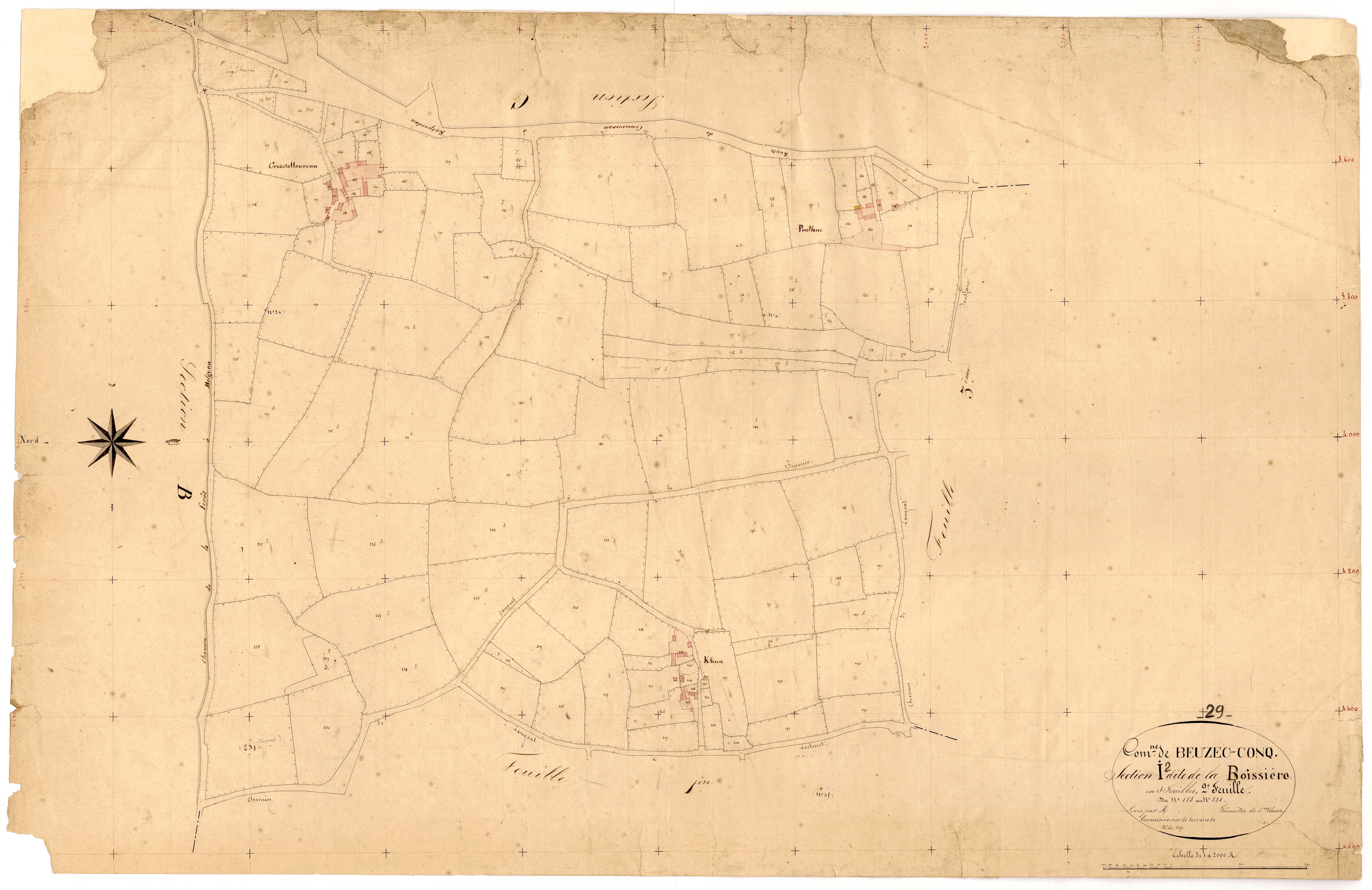 Section I 2 de la Boissière.