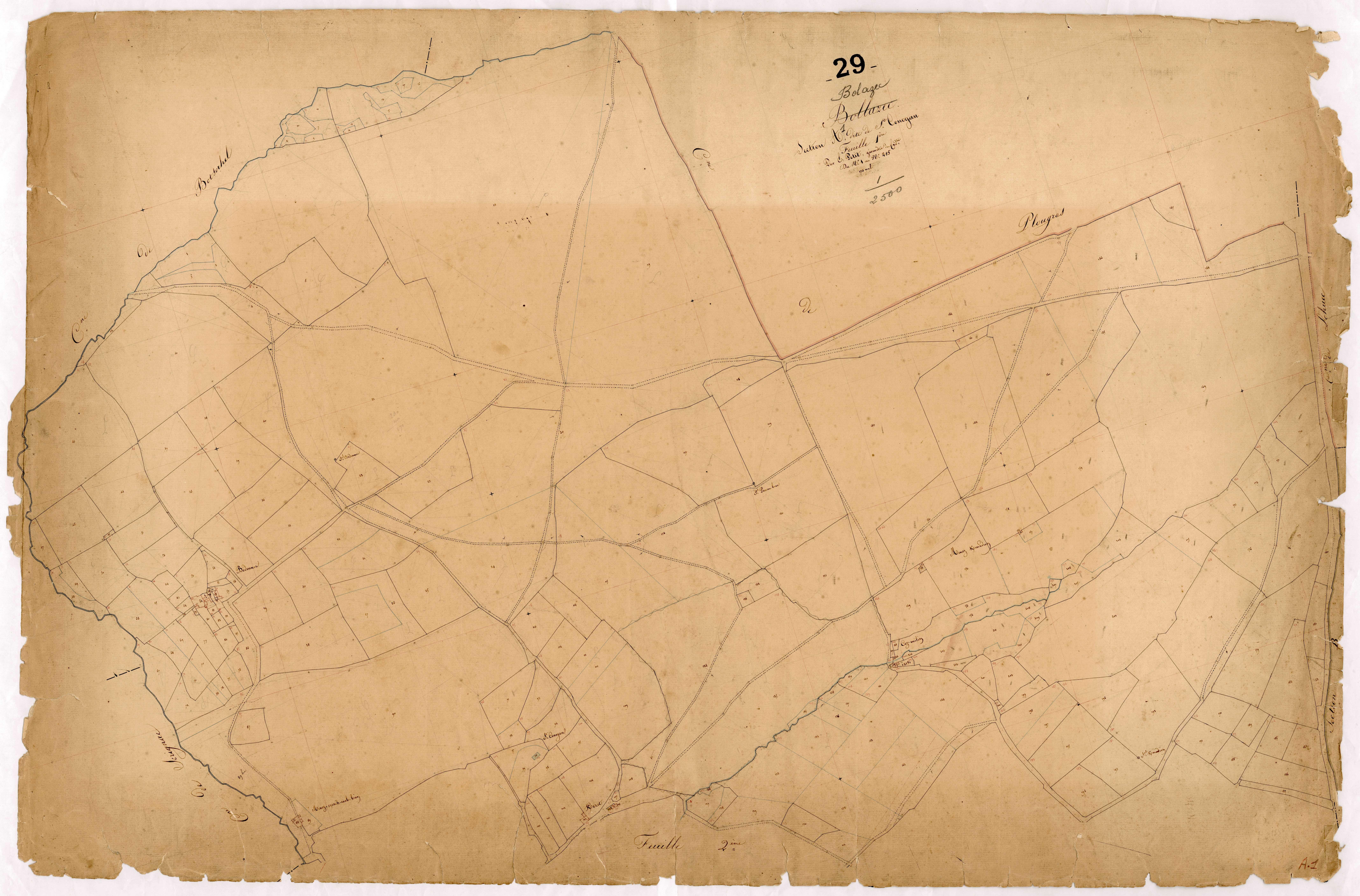 Section A 1 de Saint-Conogan.