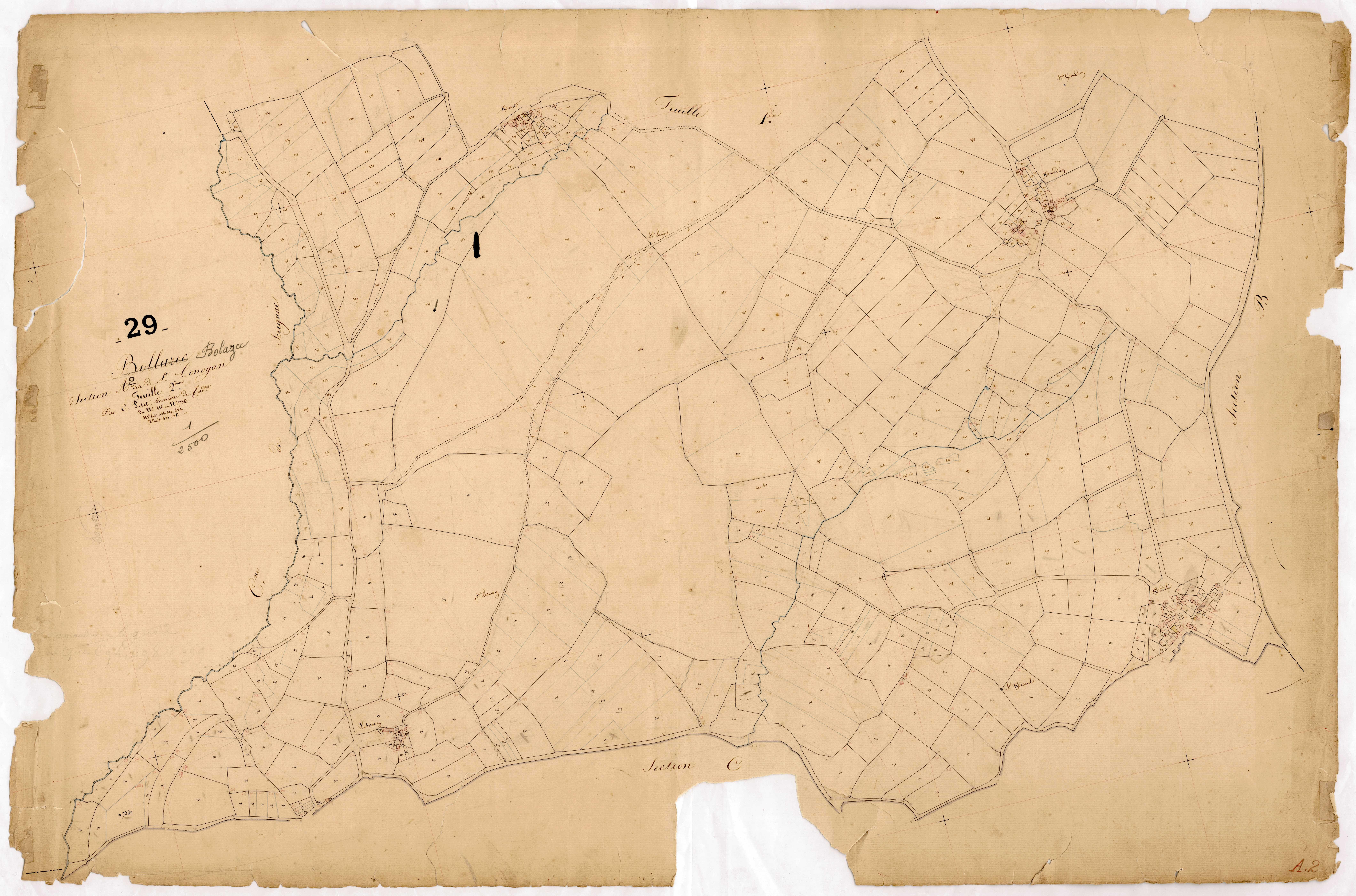 Section A 2 de Saint-Conogan.