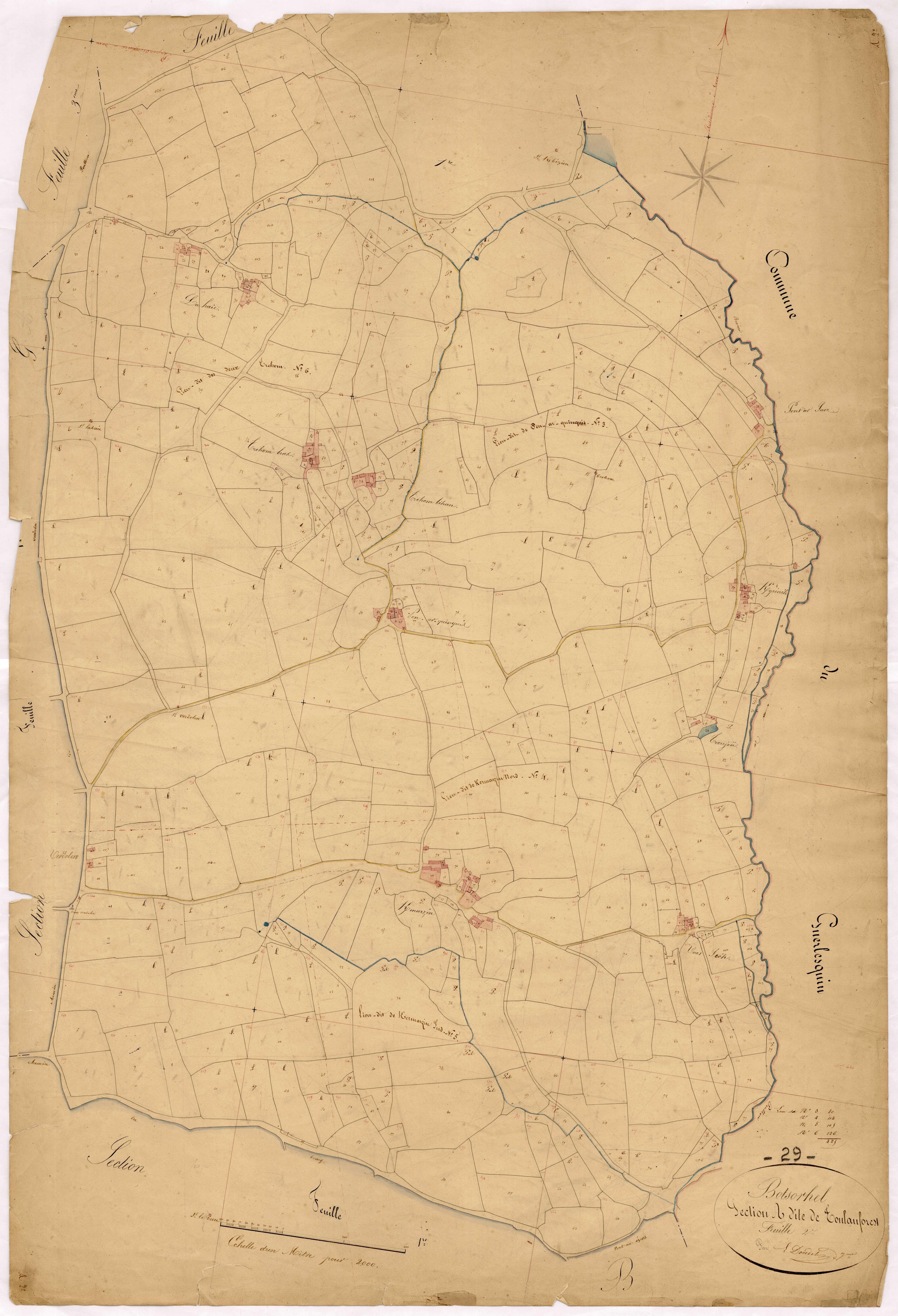 Section A 2 de Toulanforest.