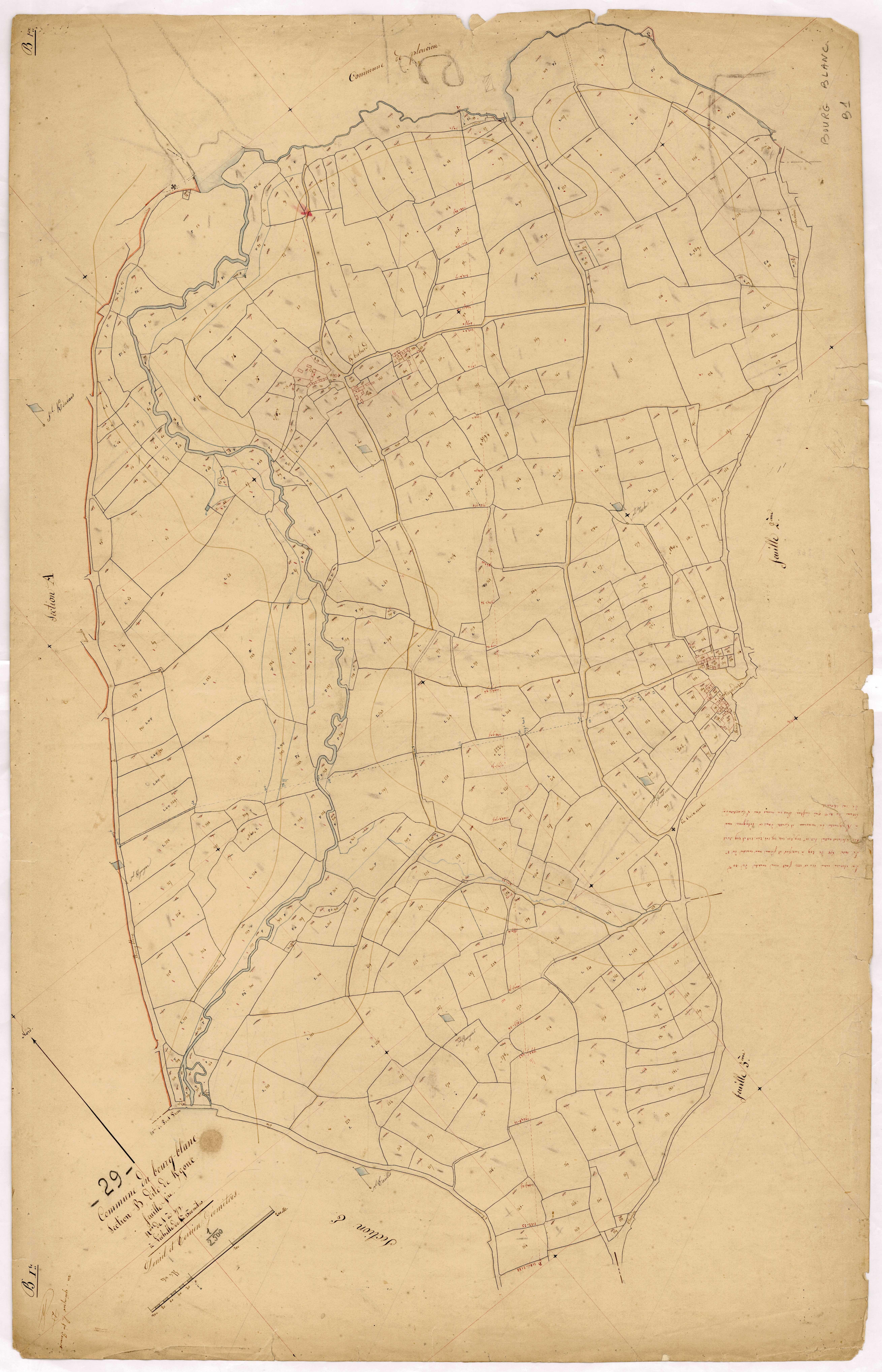 Section B 1 de Kergonc.
