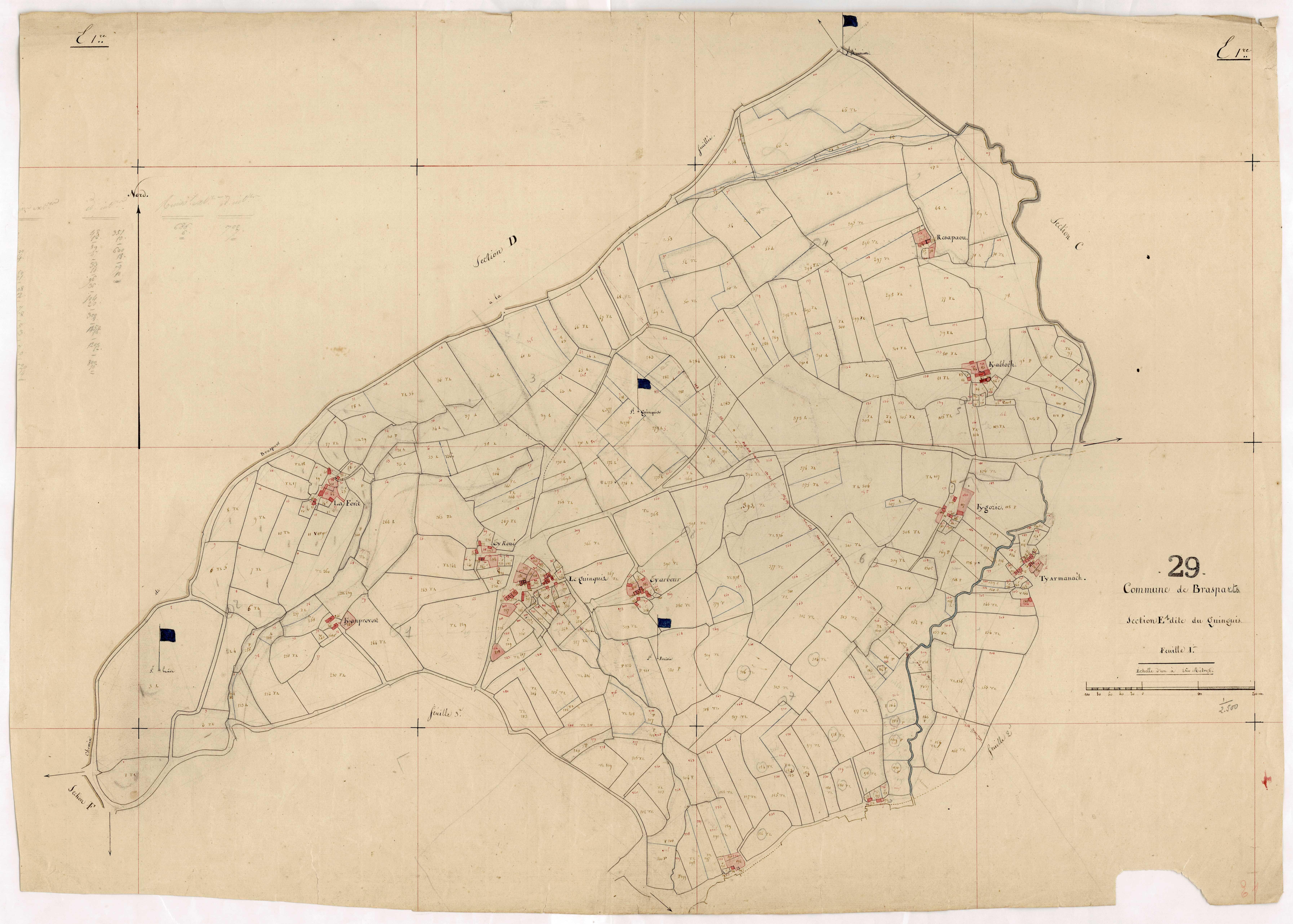 Section E 1 du Quinquis.
