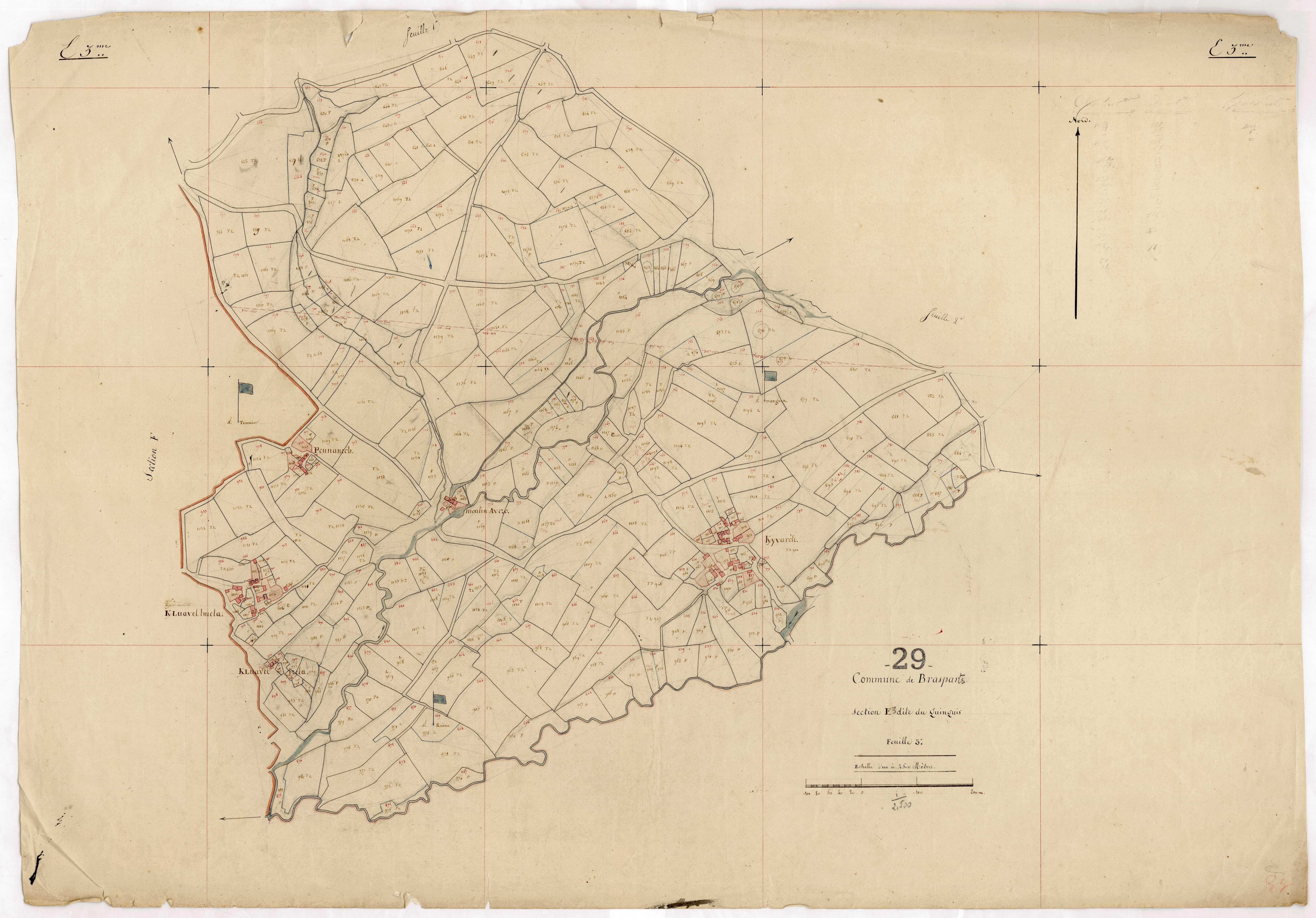 Section E 3 du Quinquis.