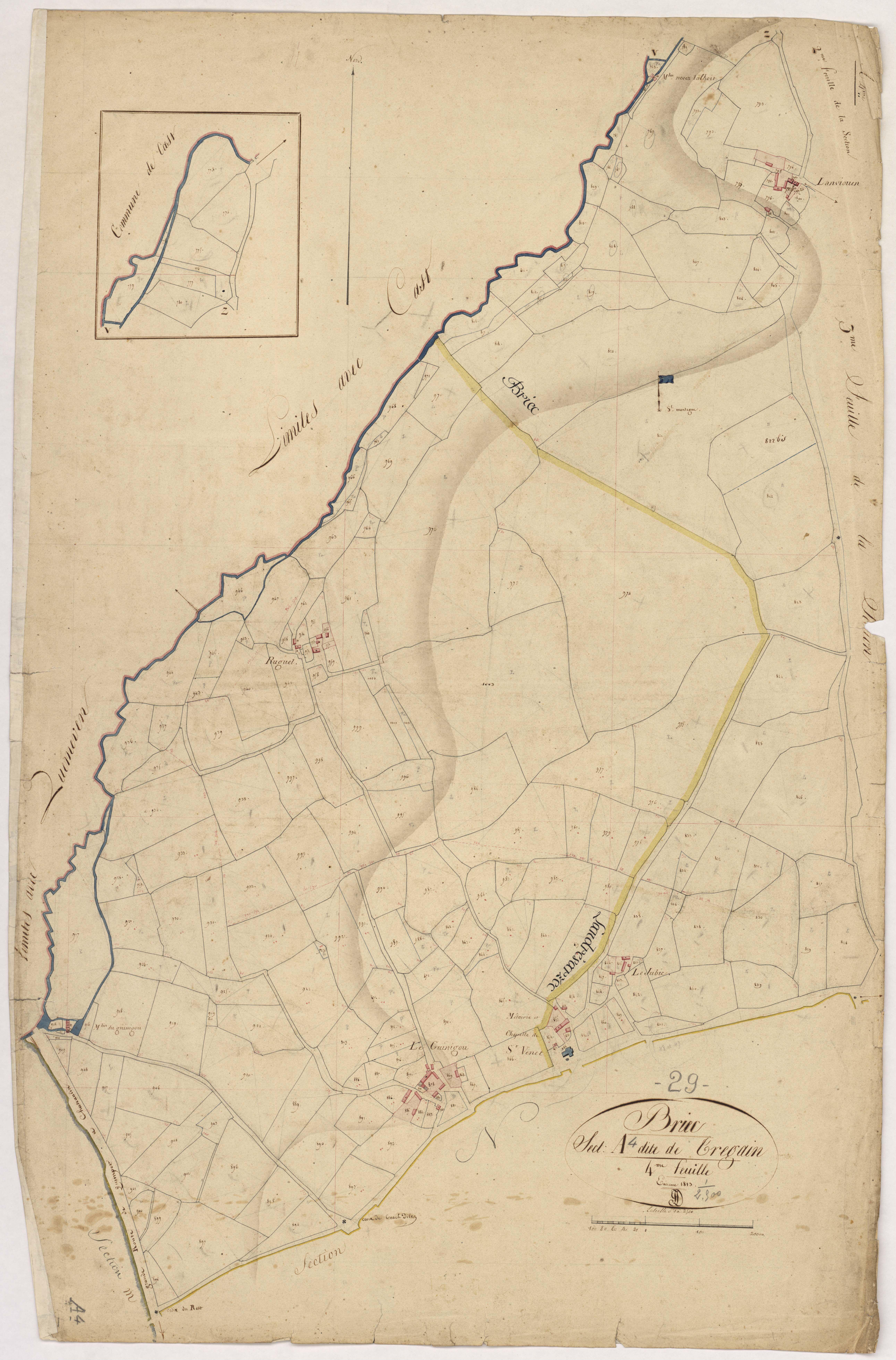Section A 4 de Trégain.
