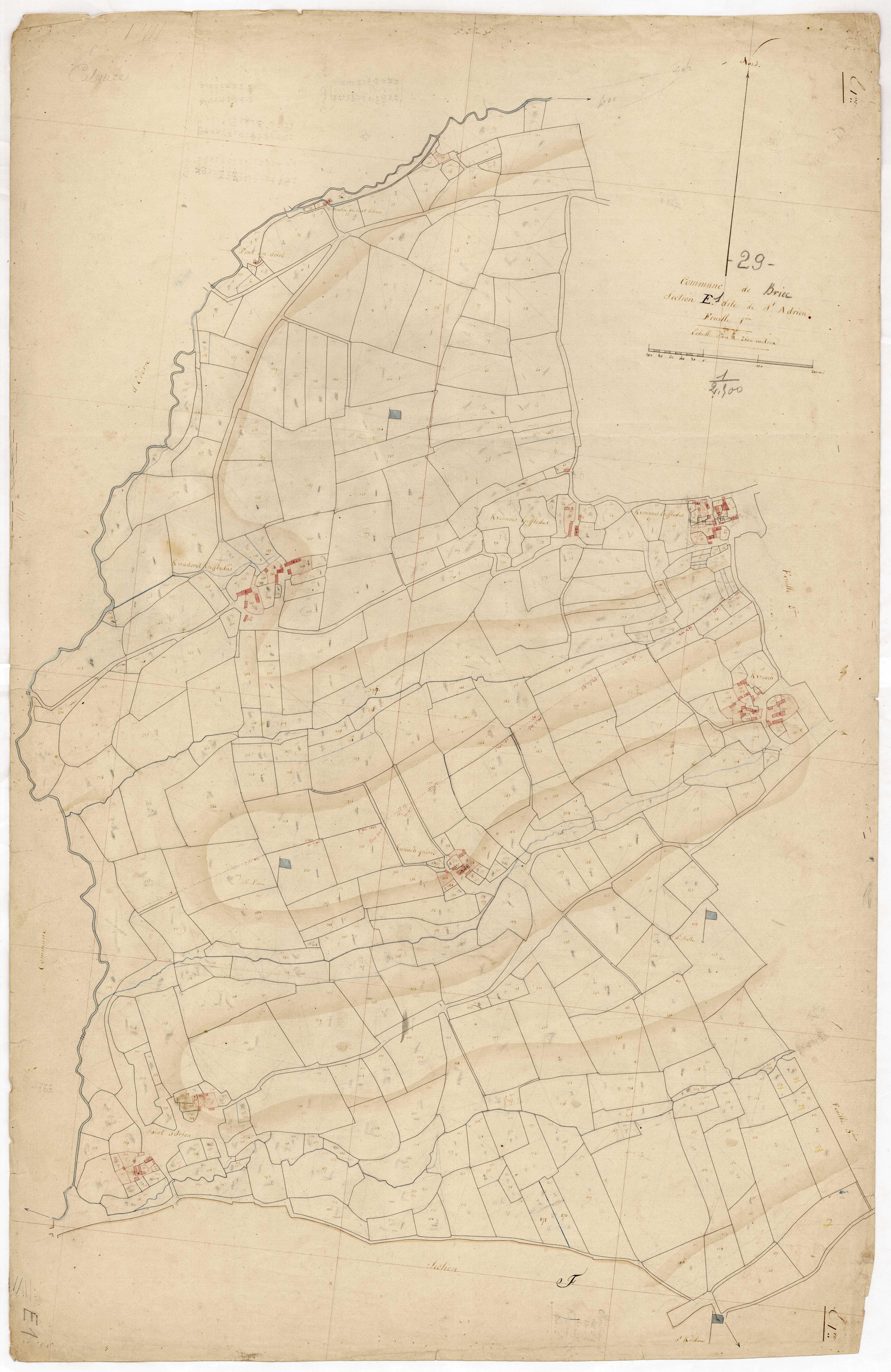 Section E 1 de Saint-Adrien.