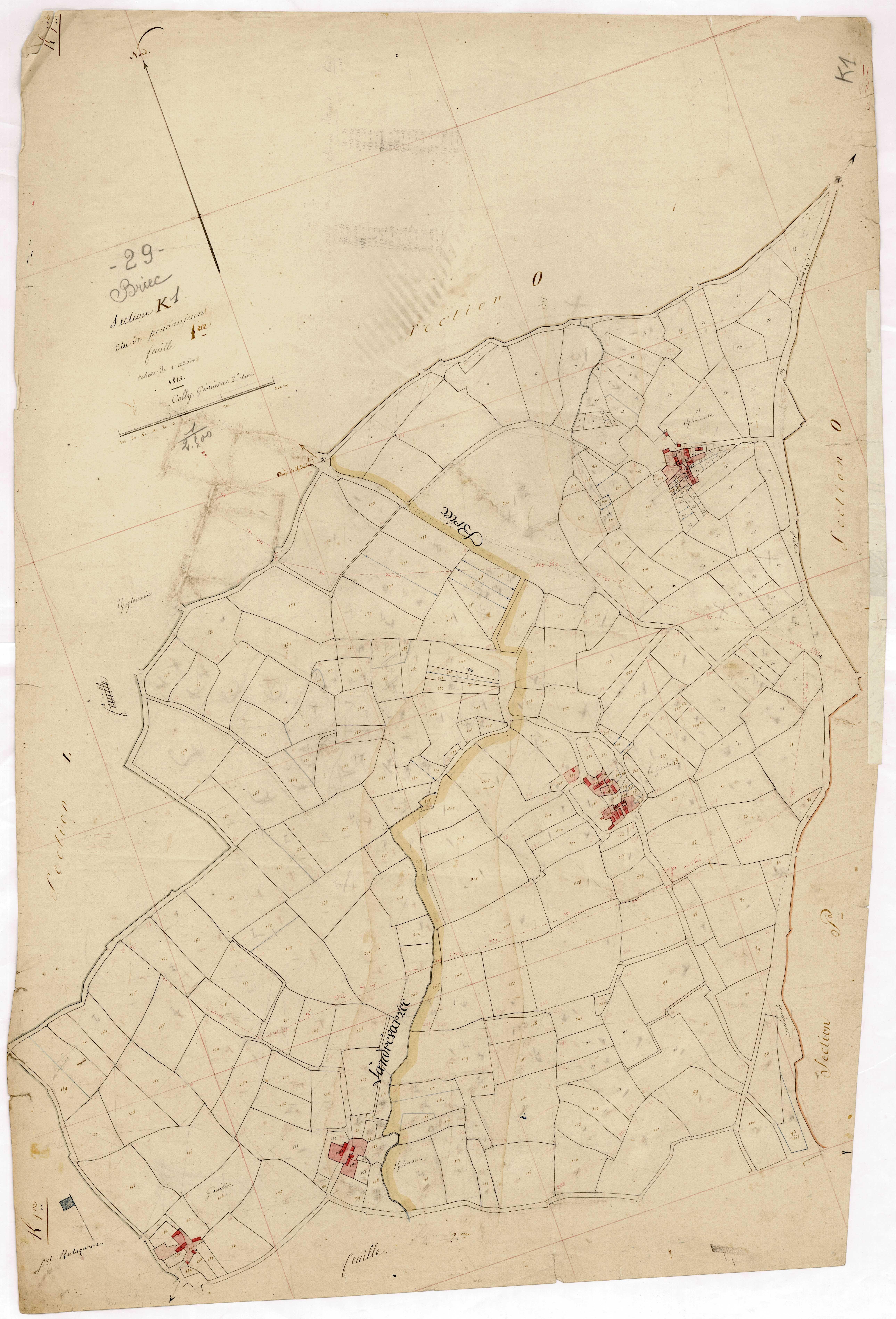 Section K 1 de Pennanjeun.