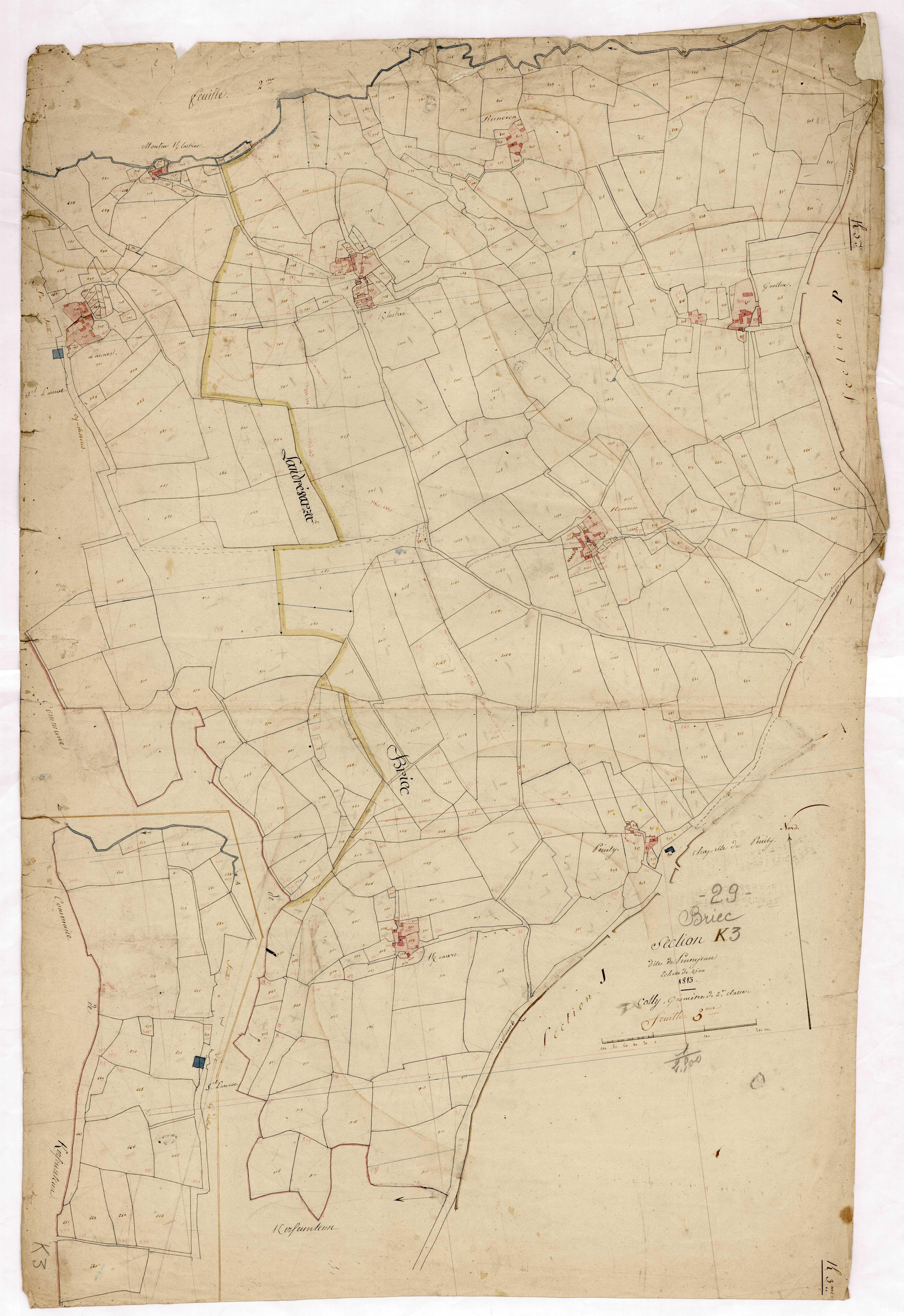 Section K 3 de Pennanjeun.
