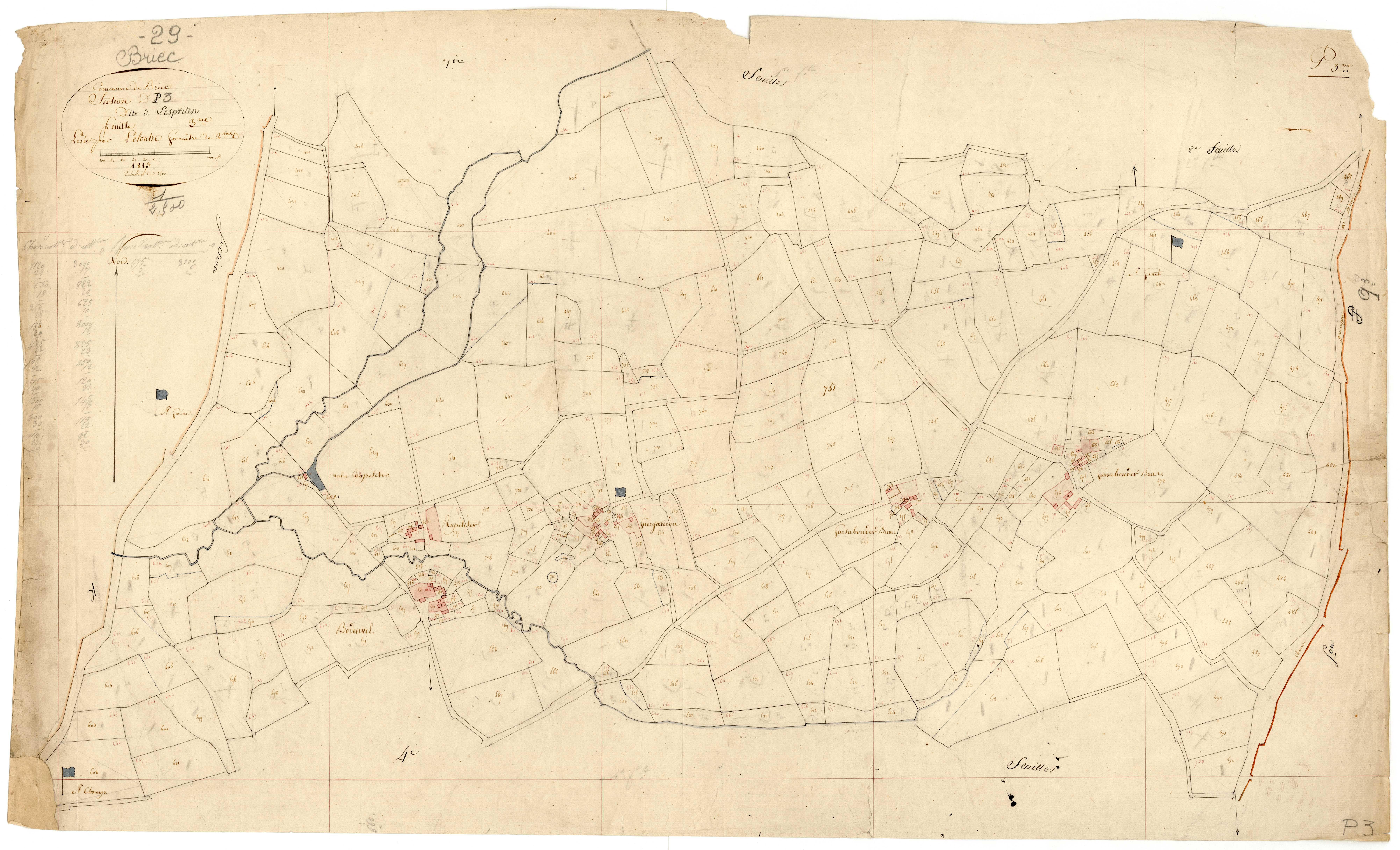 Section P 3 de Lespriten.