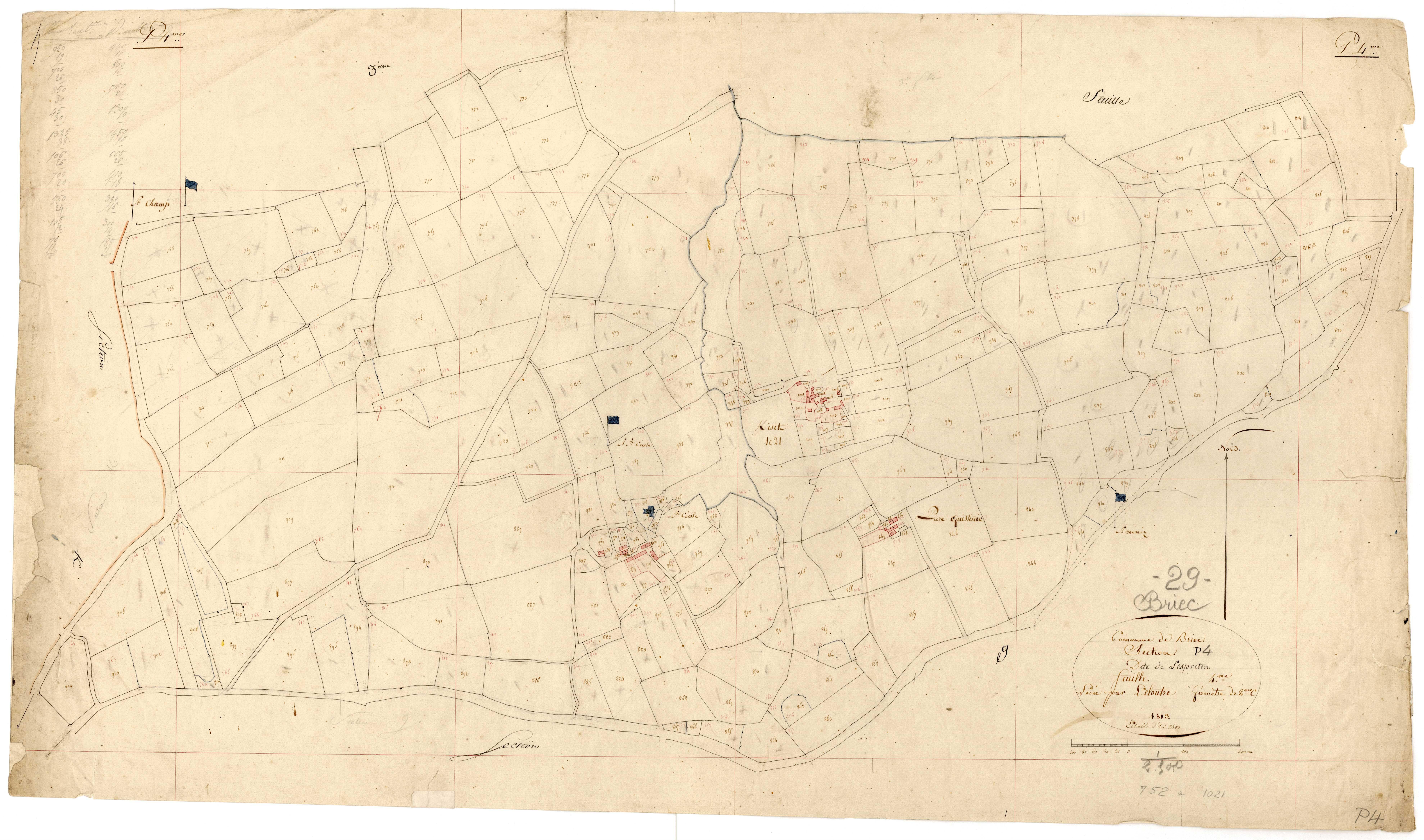 Section P 4 de Lespriten.
