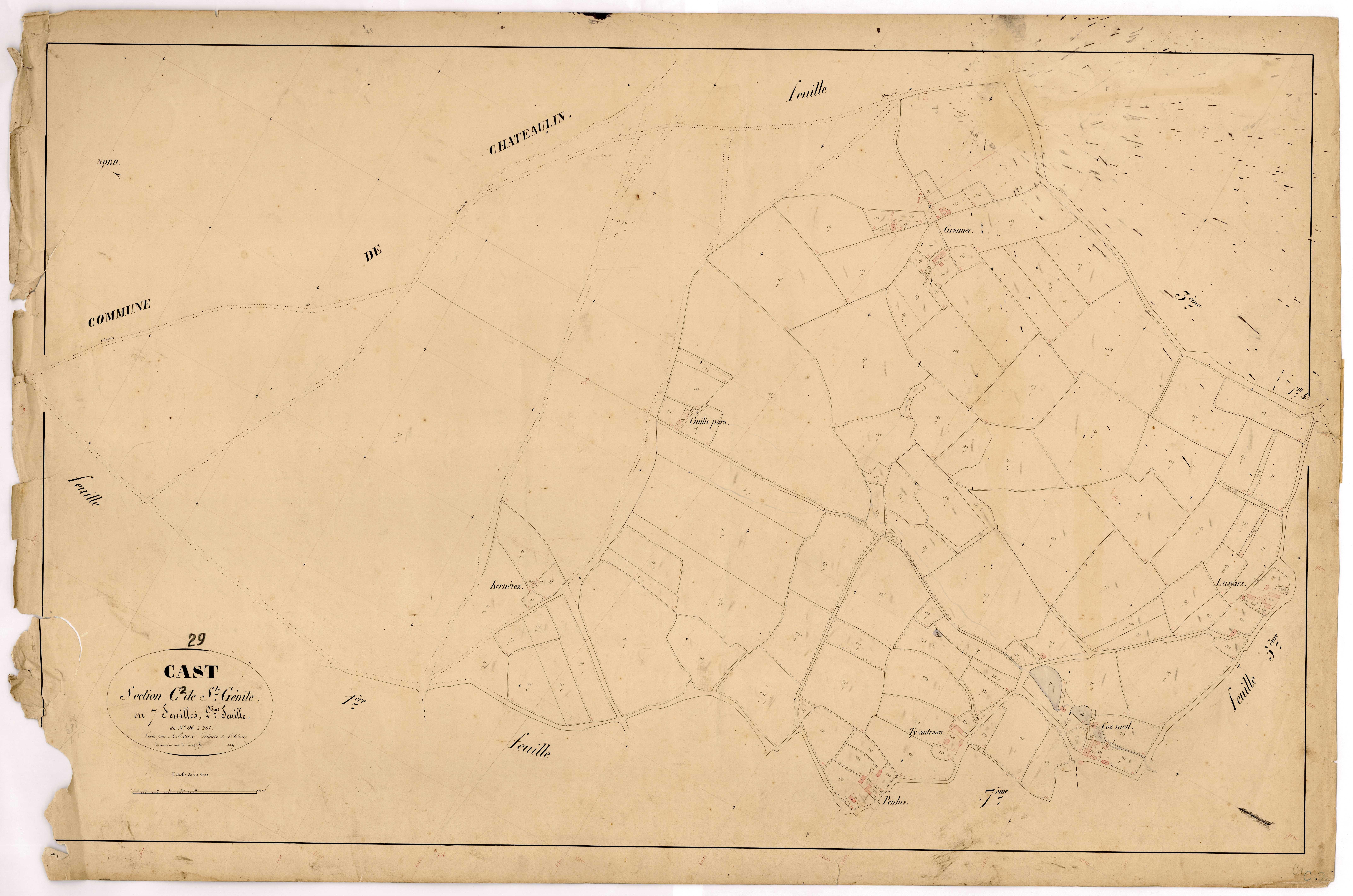 Section C 2 de Sainte-Génite.