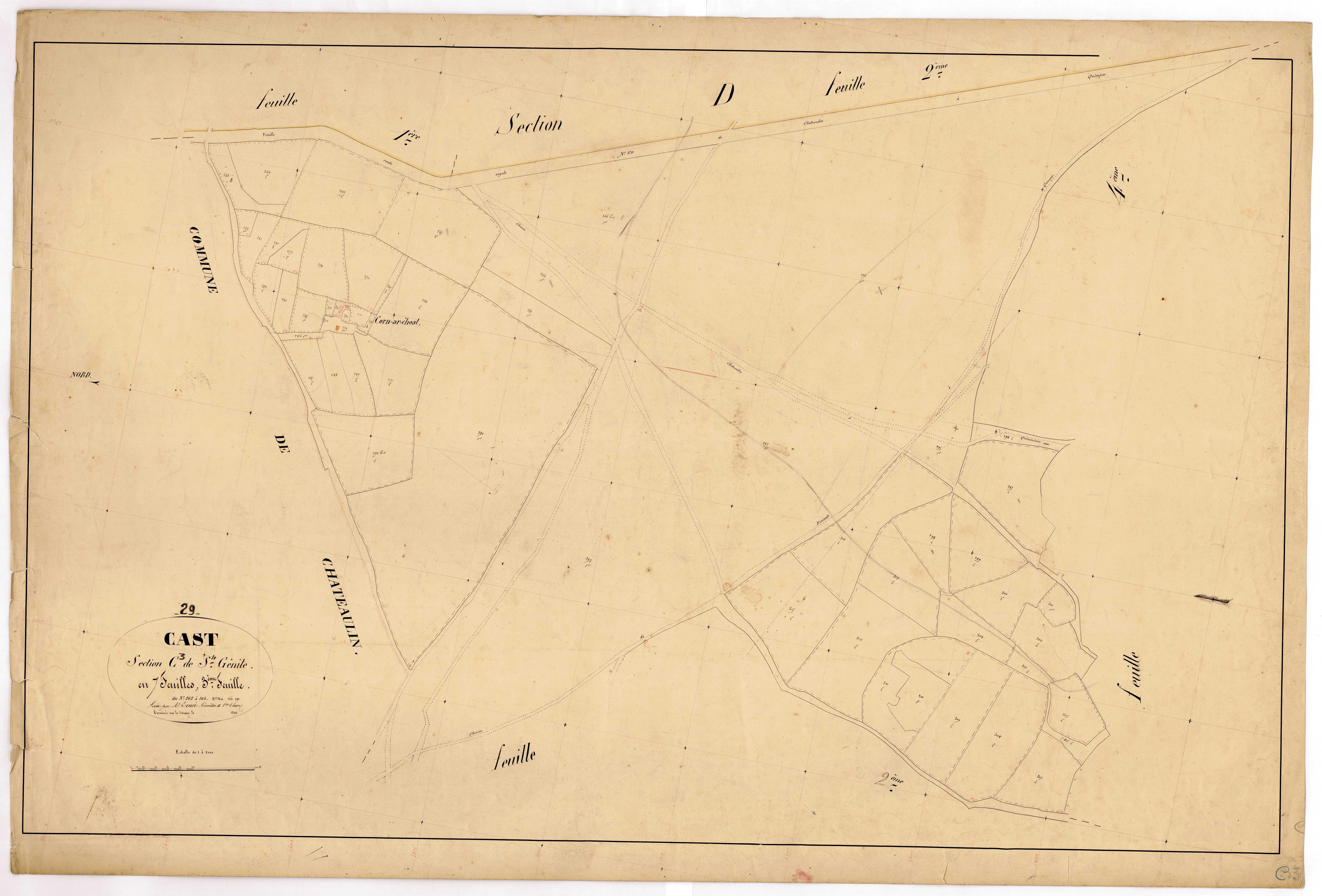 Section C 3 de Sainte-Génite.