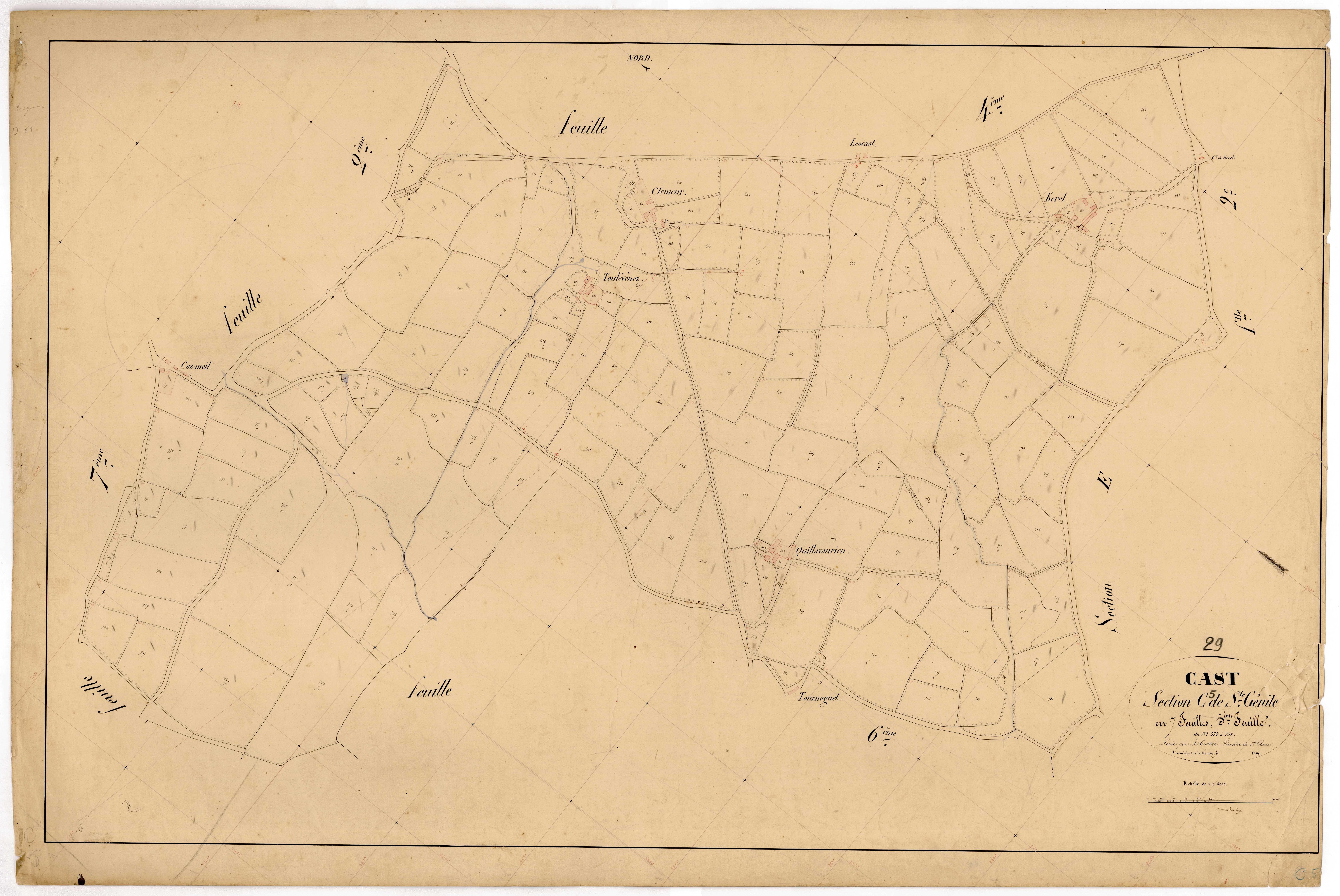 Section C 5 de Sainte-Génite.