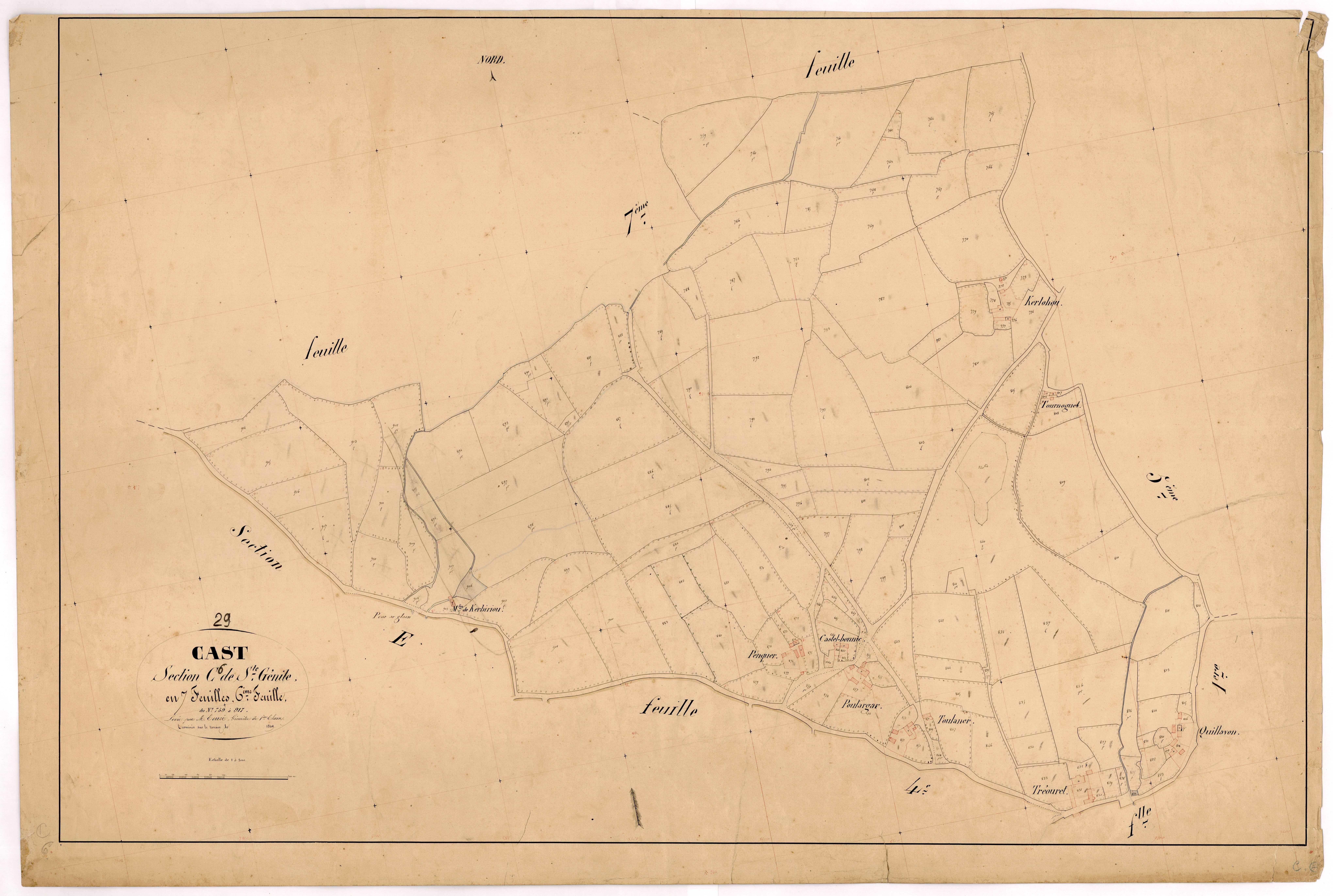 Section C 6 de Sainte-Génite.
