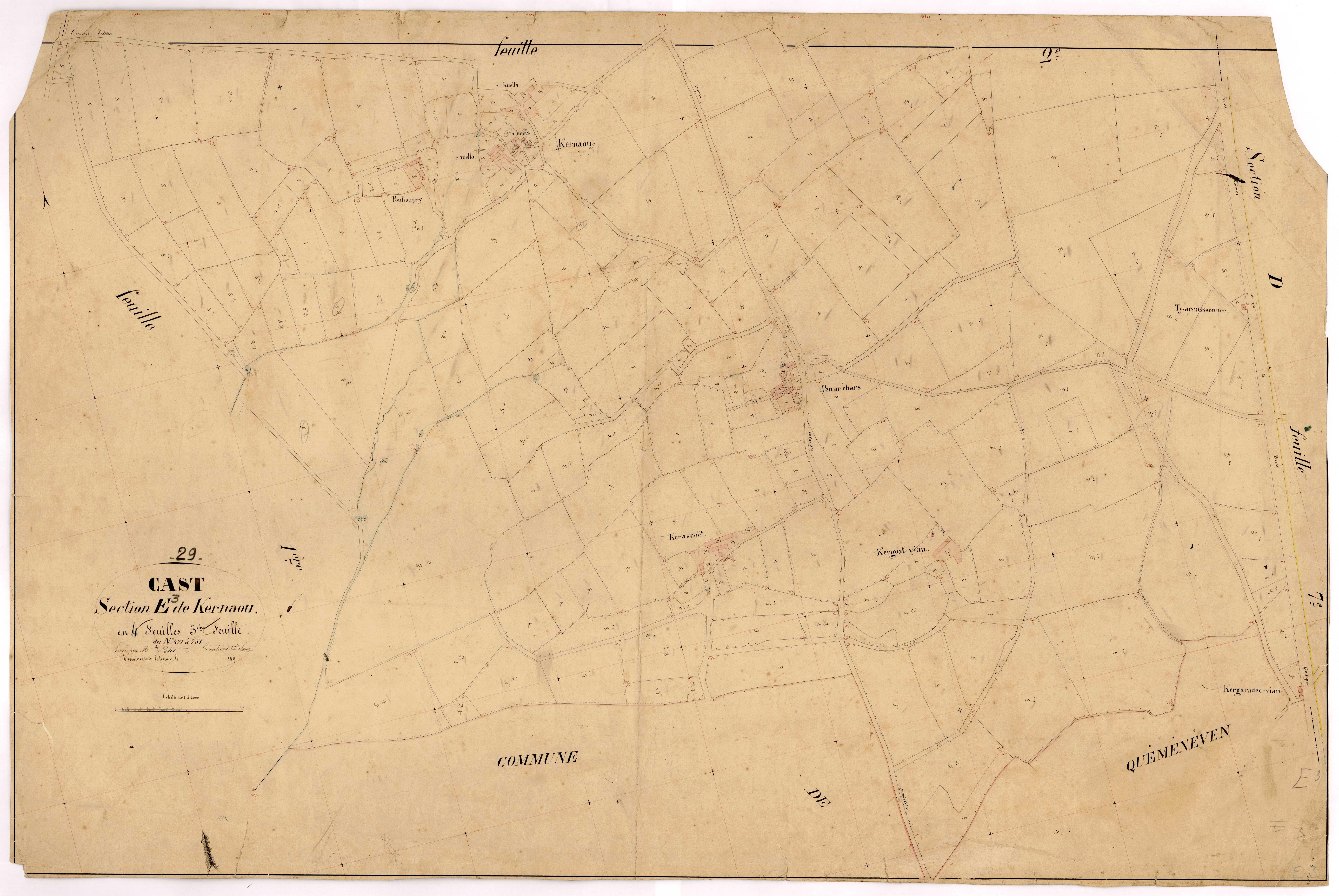 Section E 3 de Kernaou.