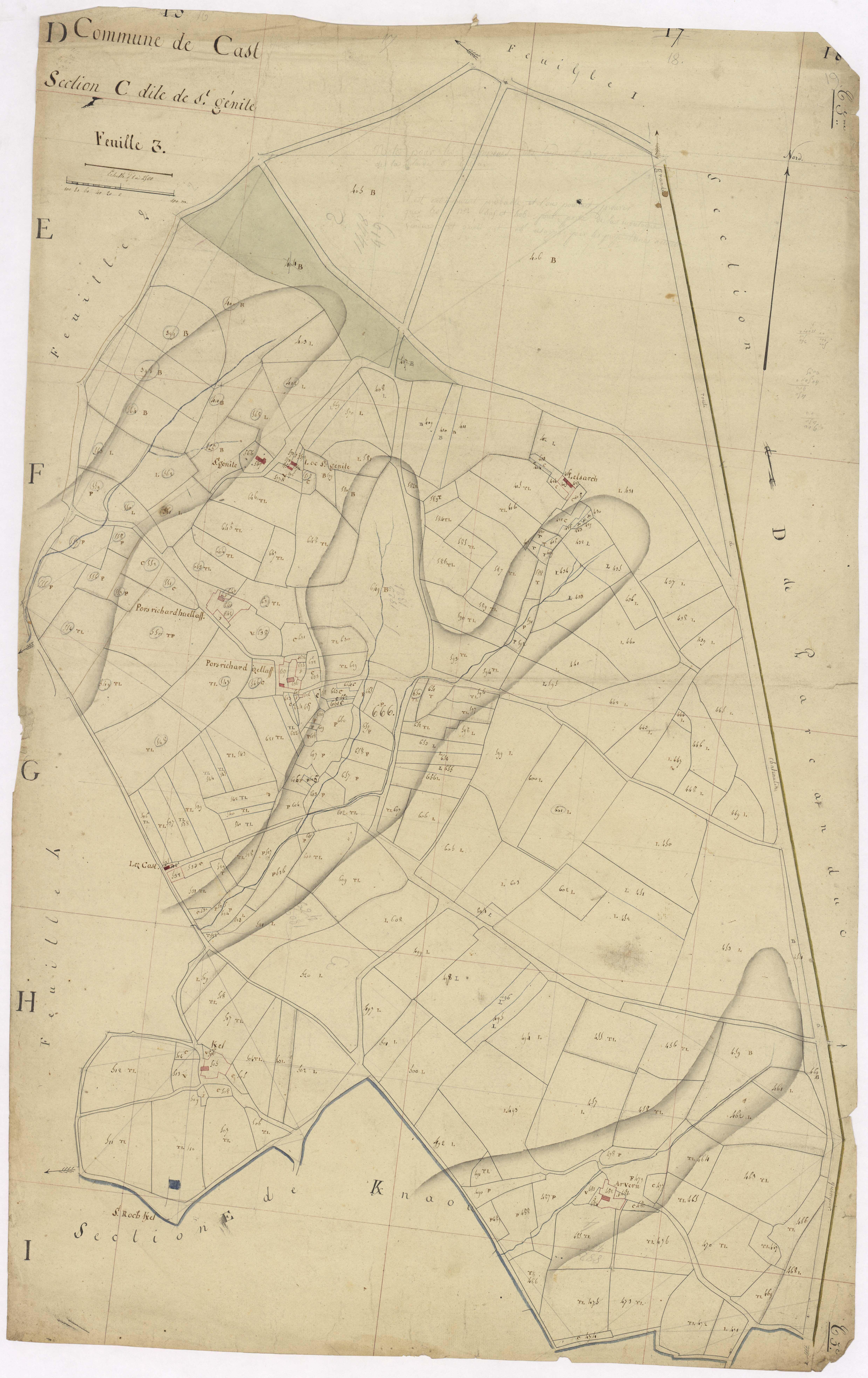 Section C 3 de Sainte-Génite.