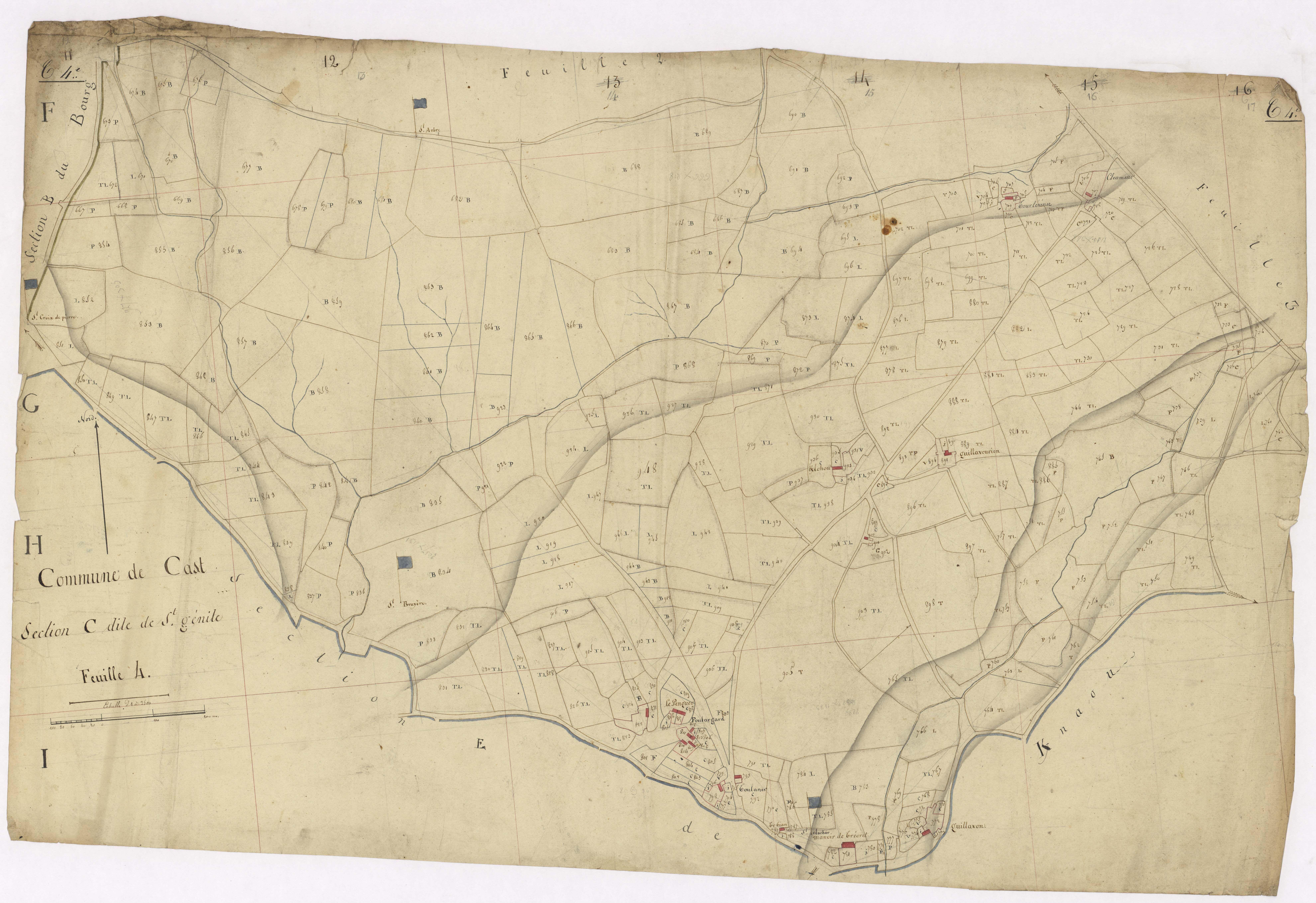 Section C 4 de Sainte-Génite.