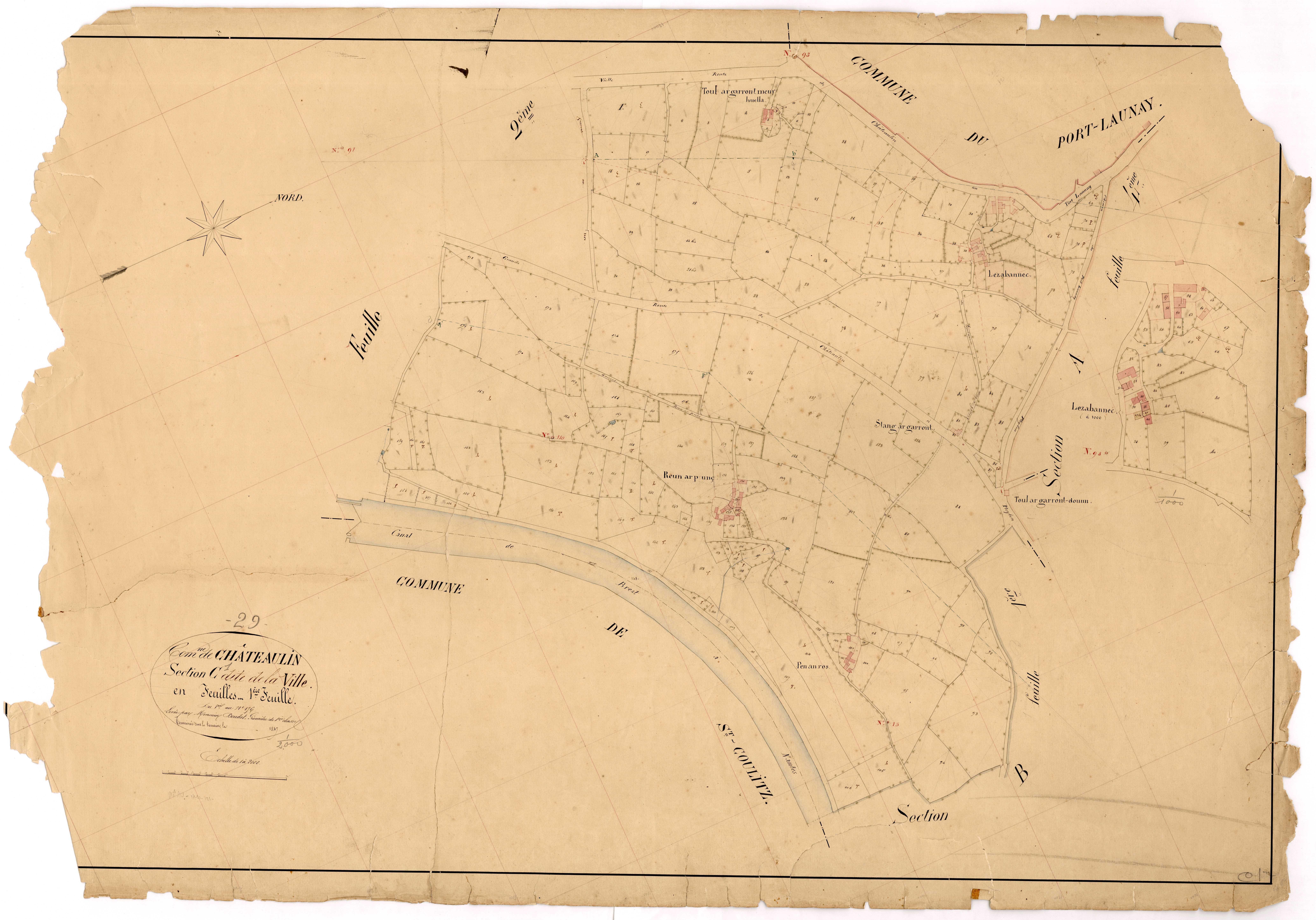 Section C 1 de la Ville.