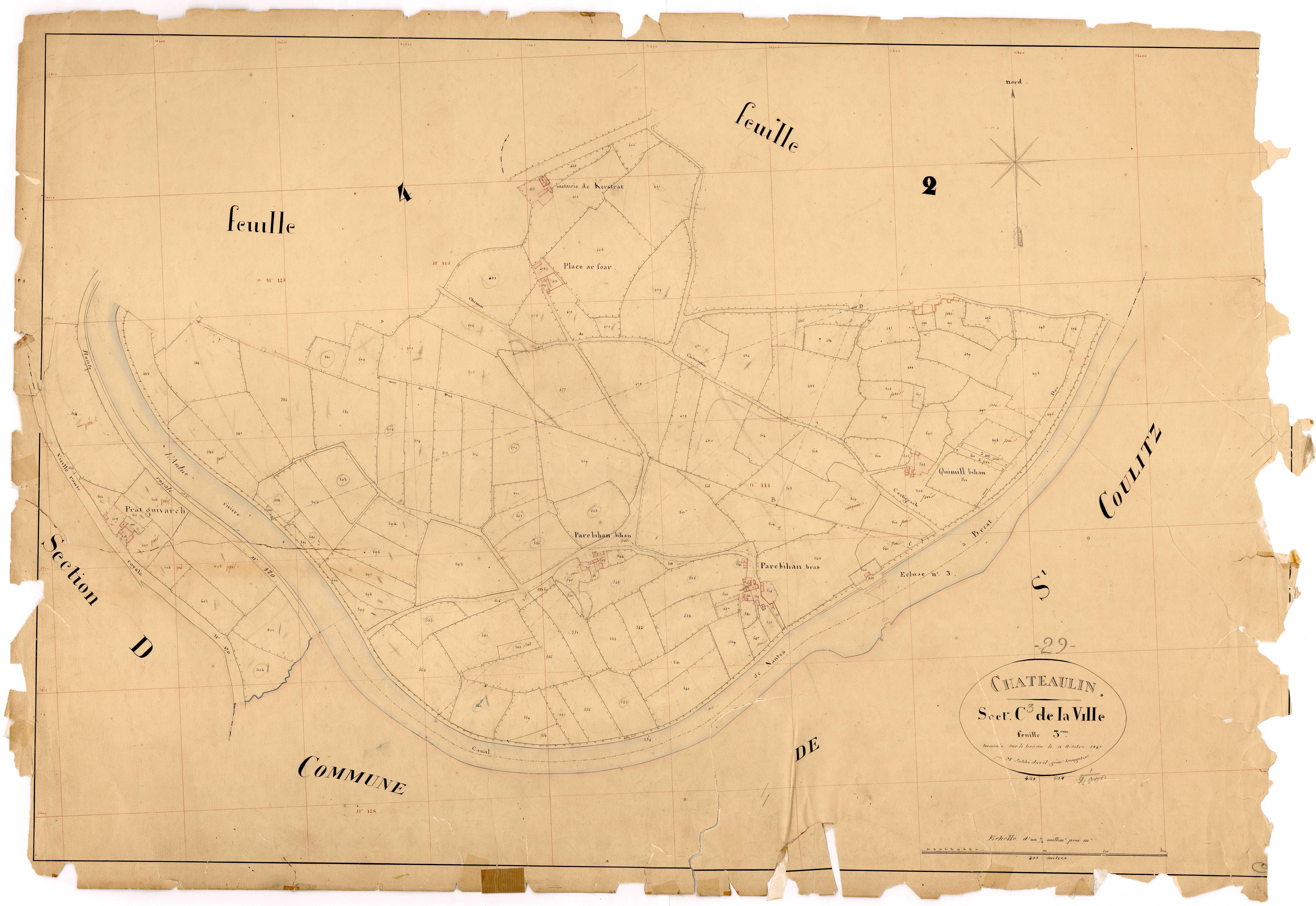 Section C 3 de la Ville.