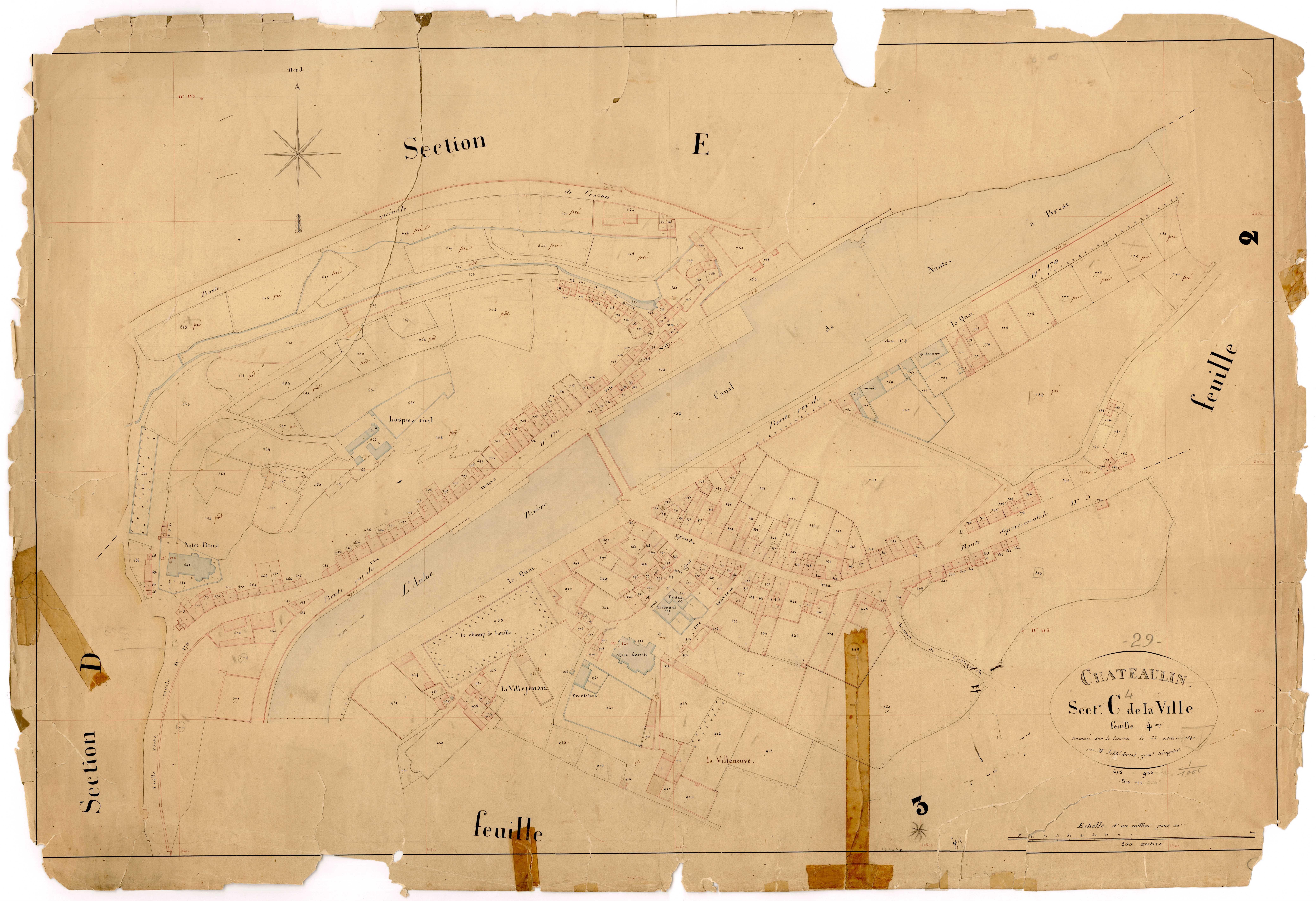 Section C 4 de la Ville.