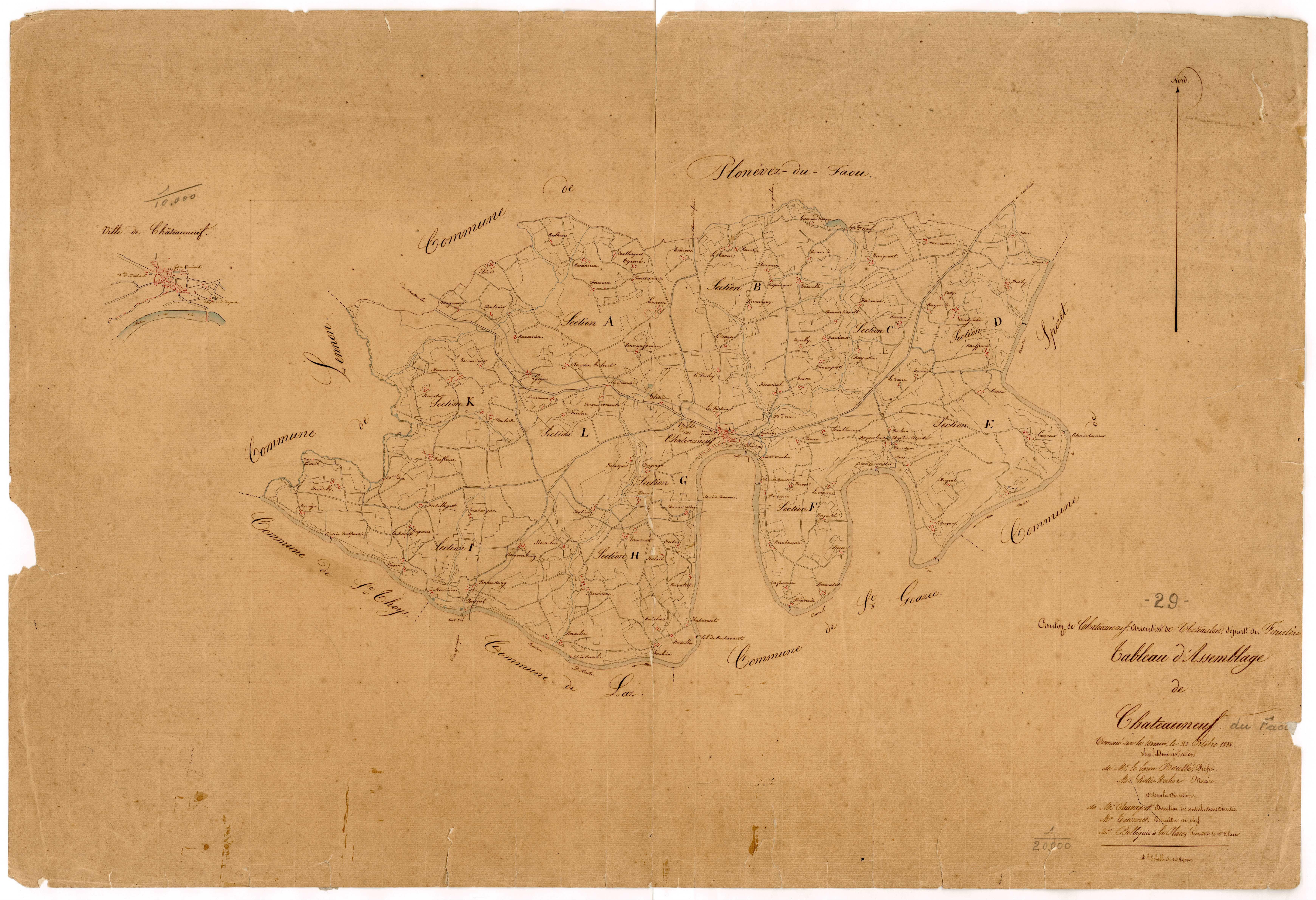 Tableau d'assemblage général.