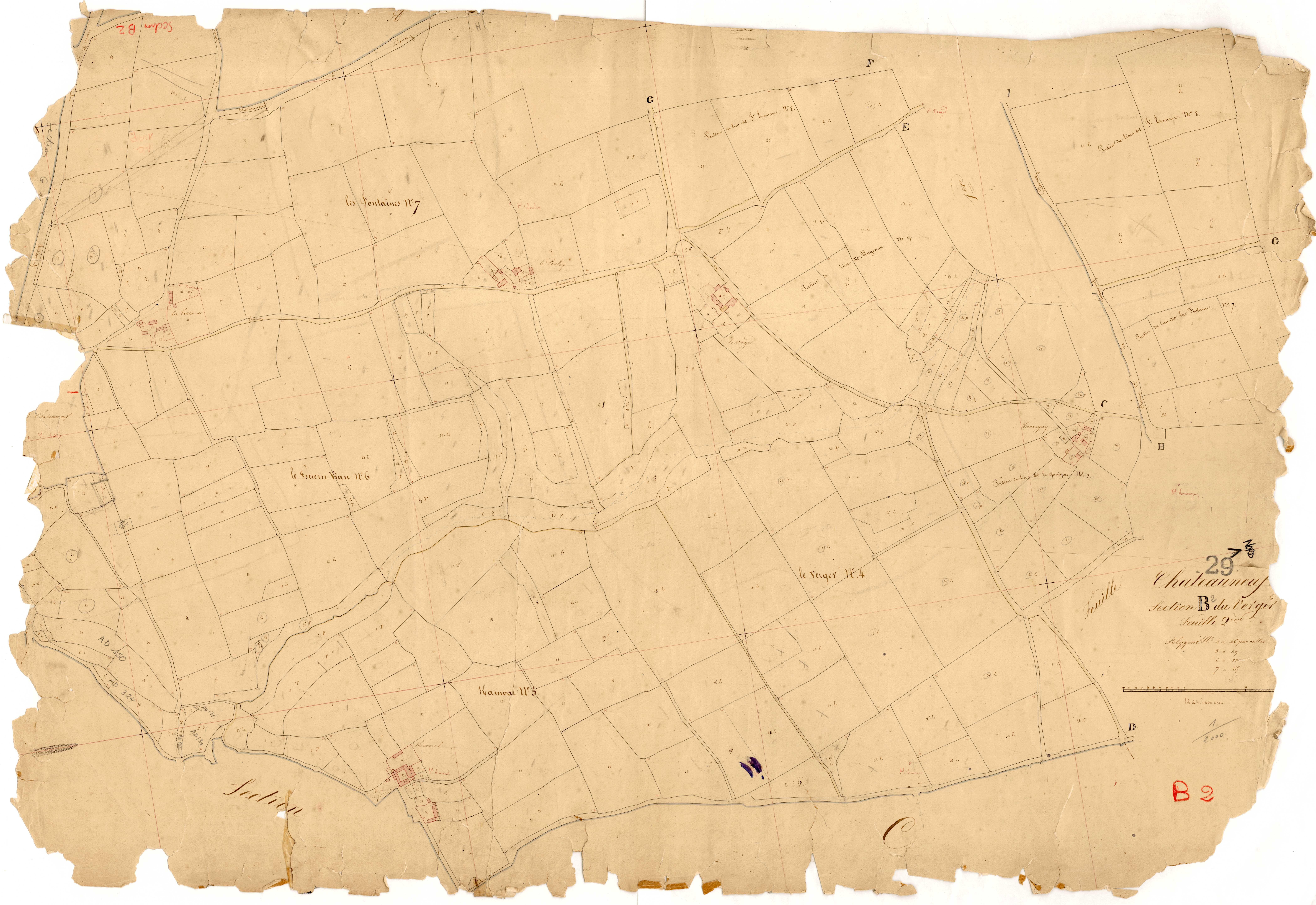 Section B 2 du Verger.