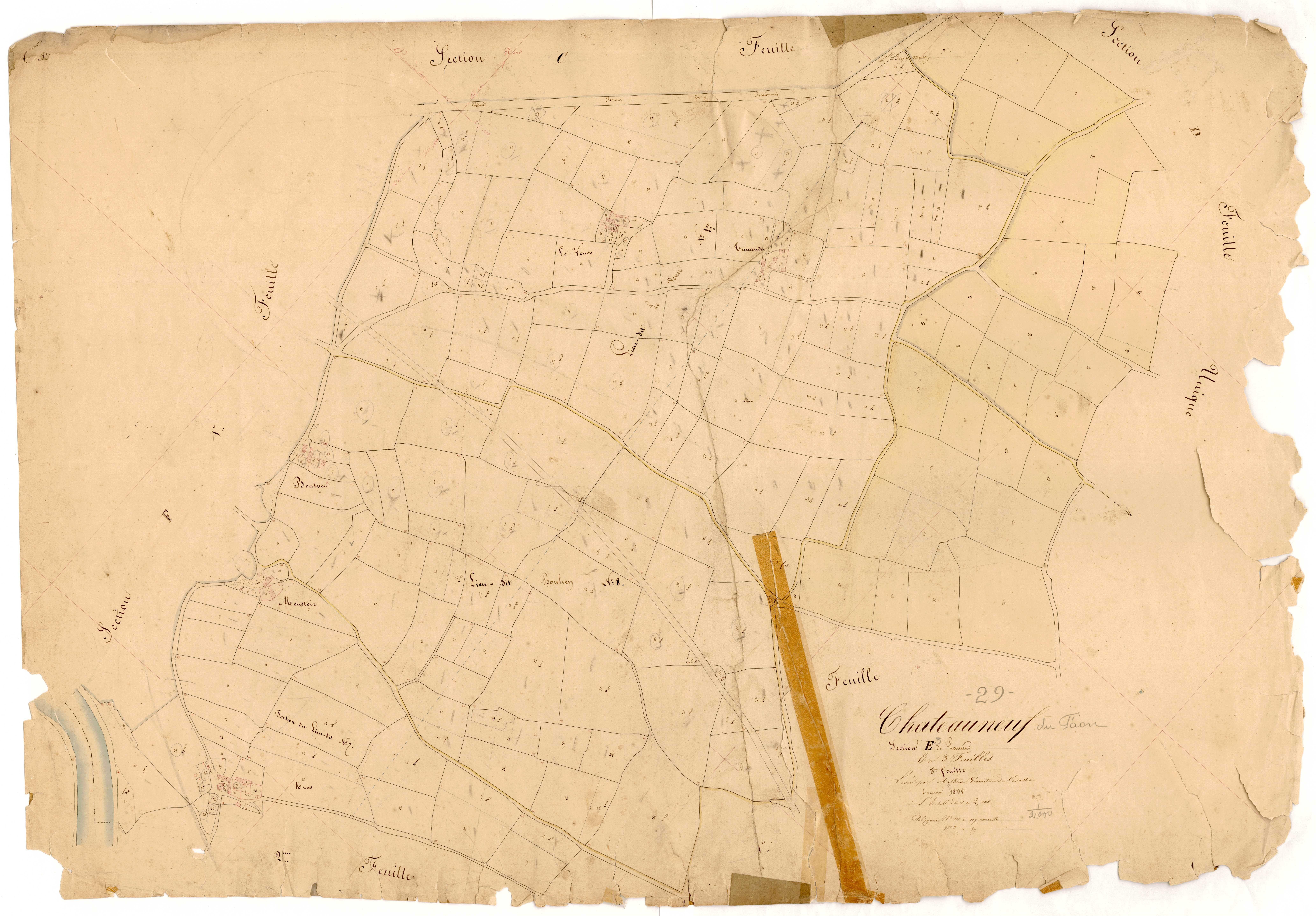Section E 3 de Lanmeur.