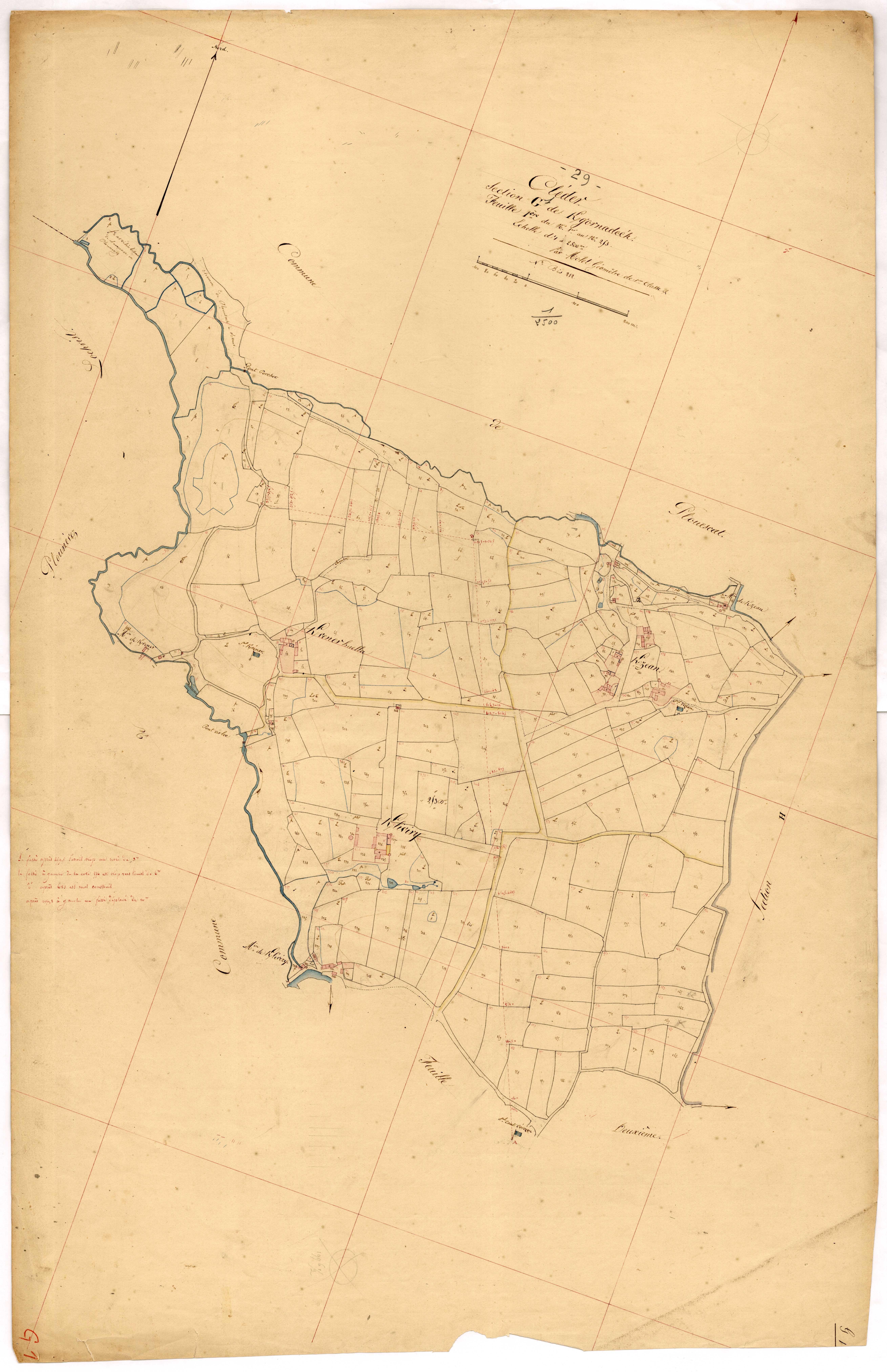 Section G 1 de Kergonadeach.