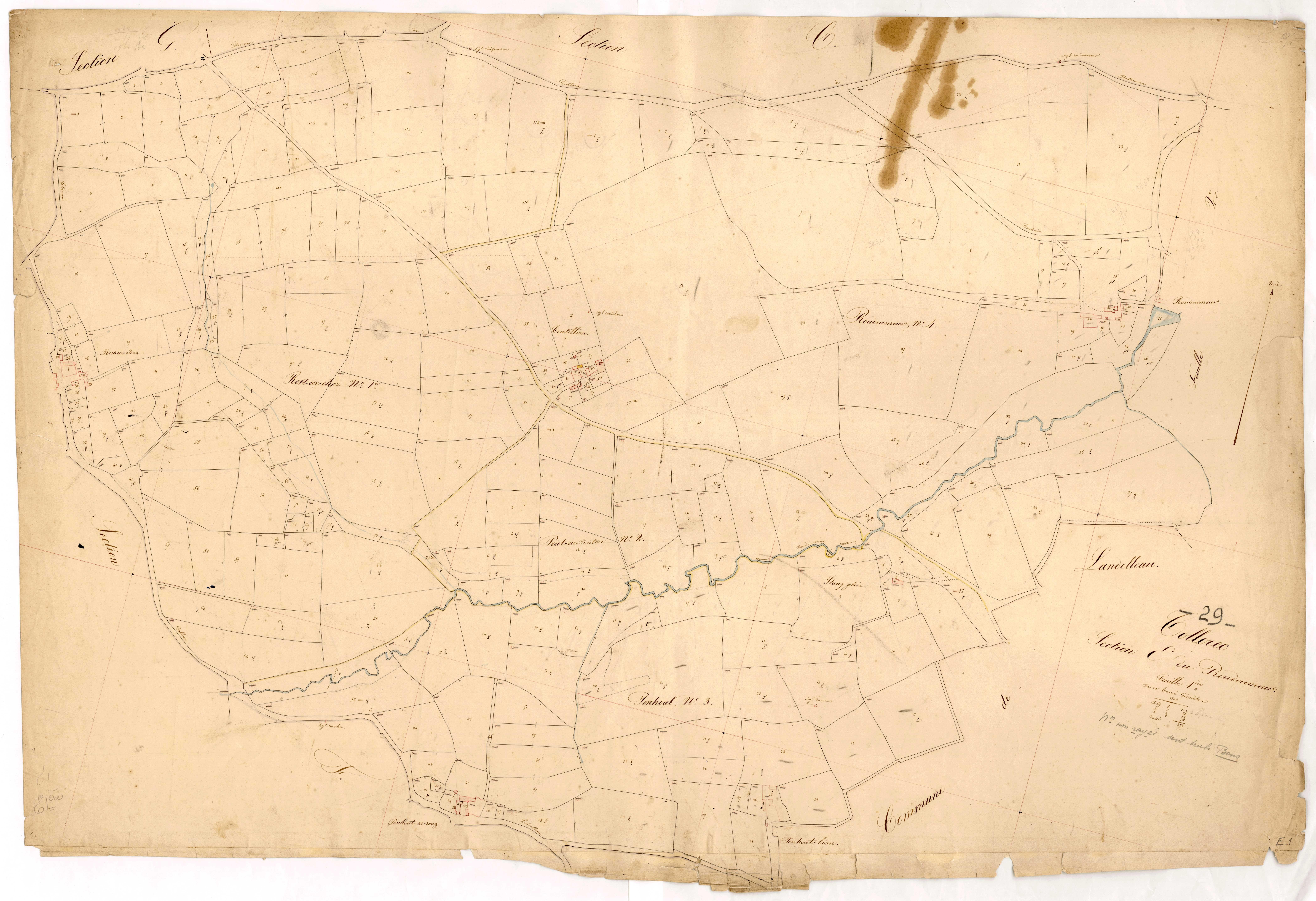 Section E 1 du Roudoumeur.