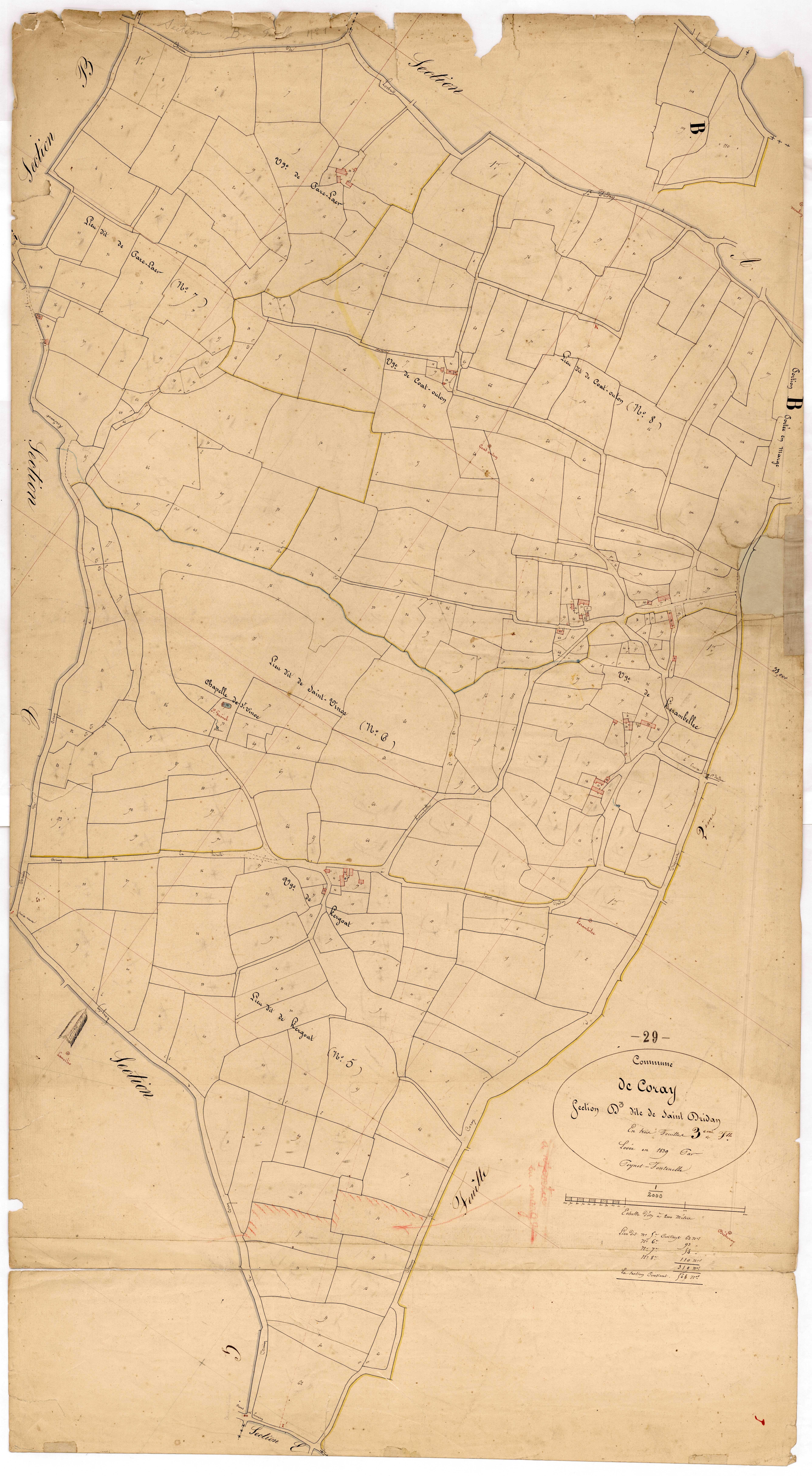 Section D 3 de Saint-Dridan.
