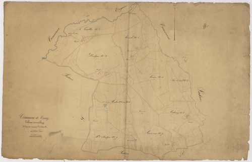 Tableau d'assemblage de la section A.