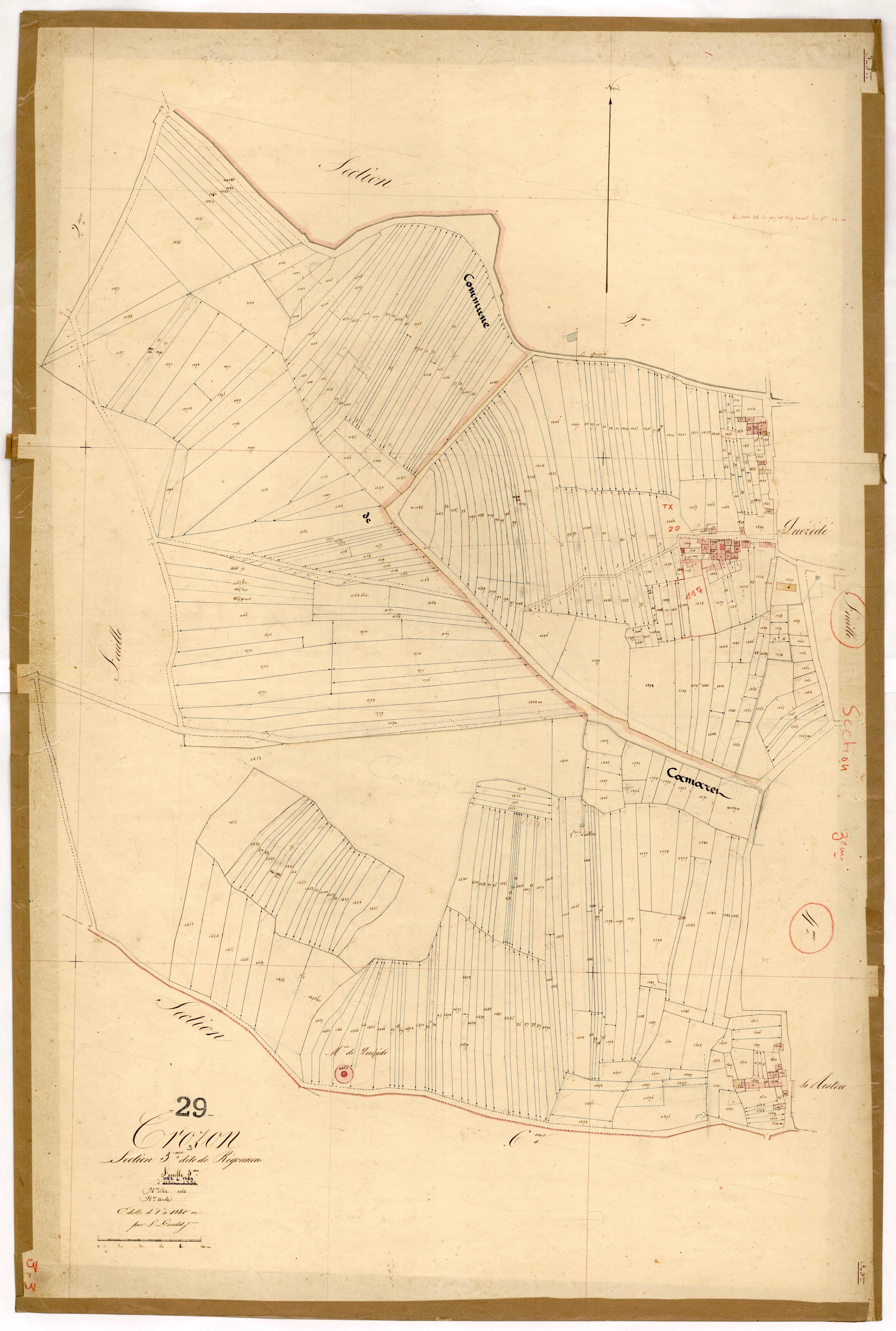Section 3-3 de Rigounou.