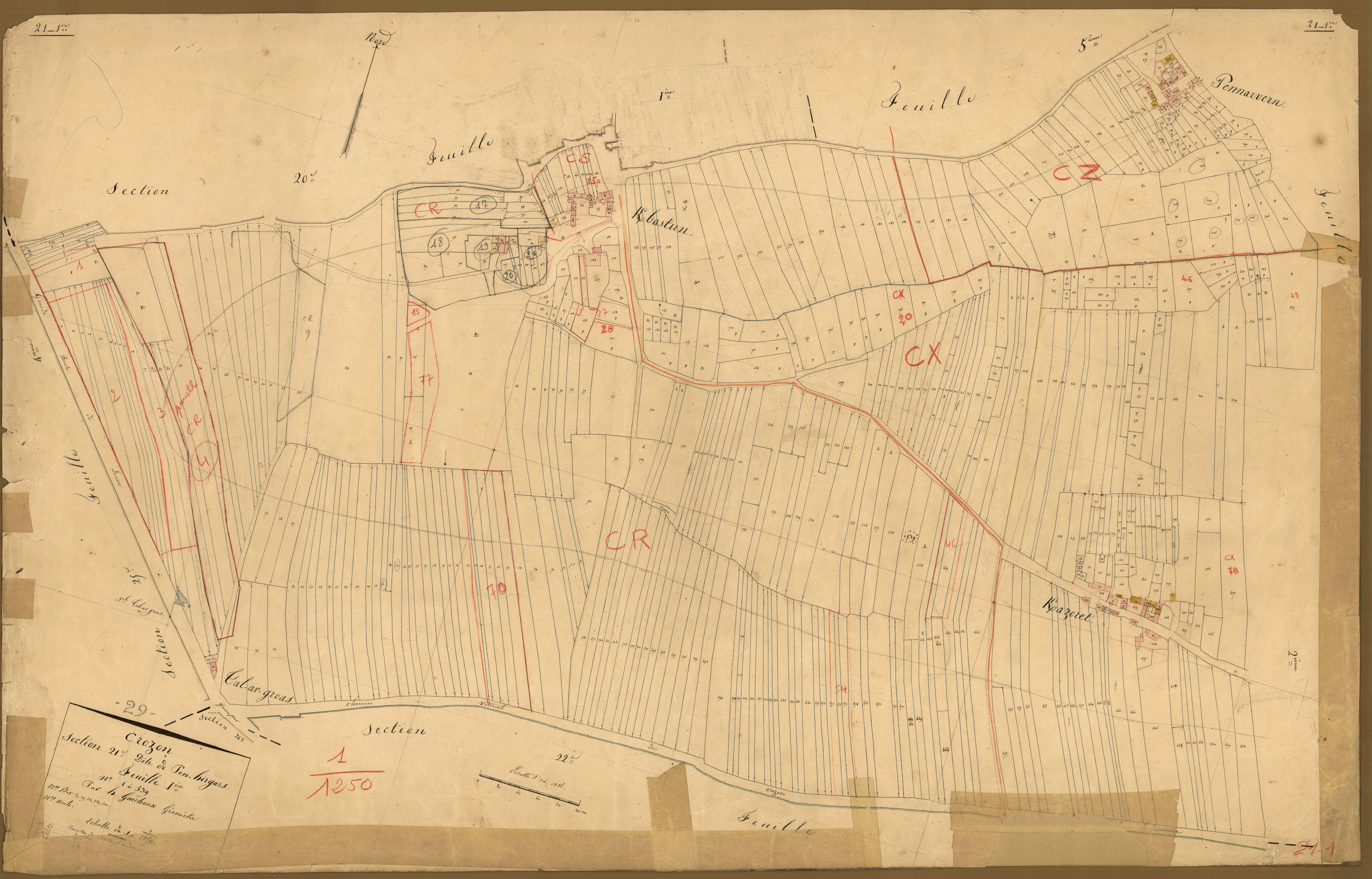 Section 21-1 de Pen-Hirgars.
