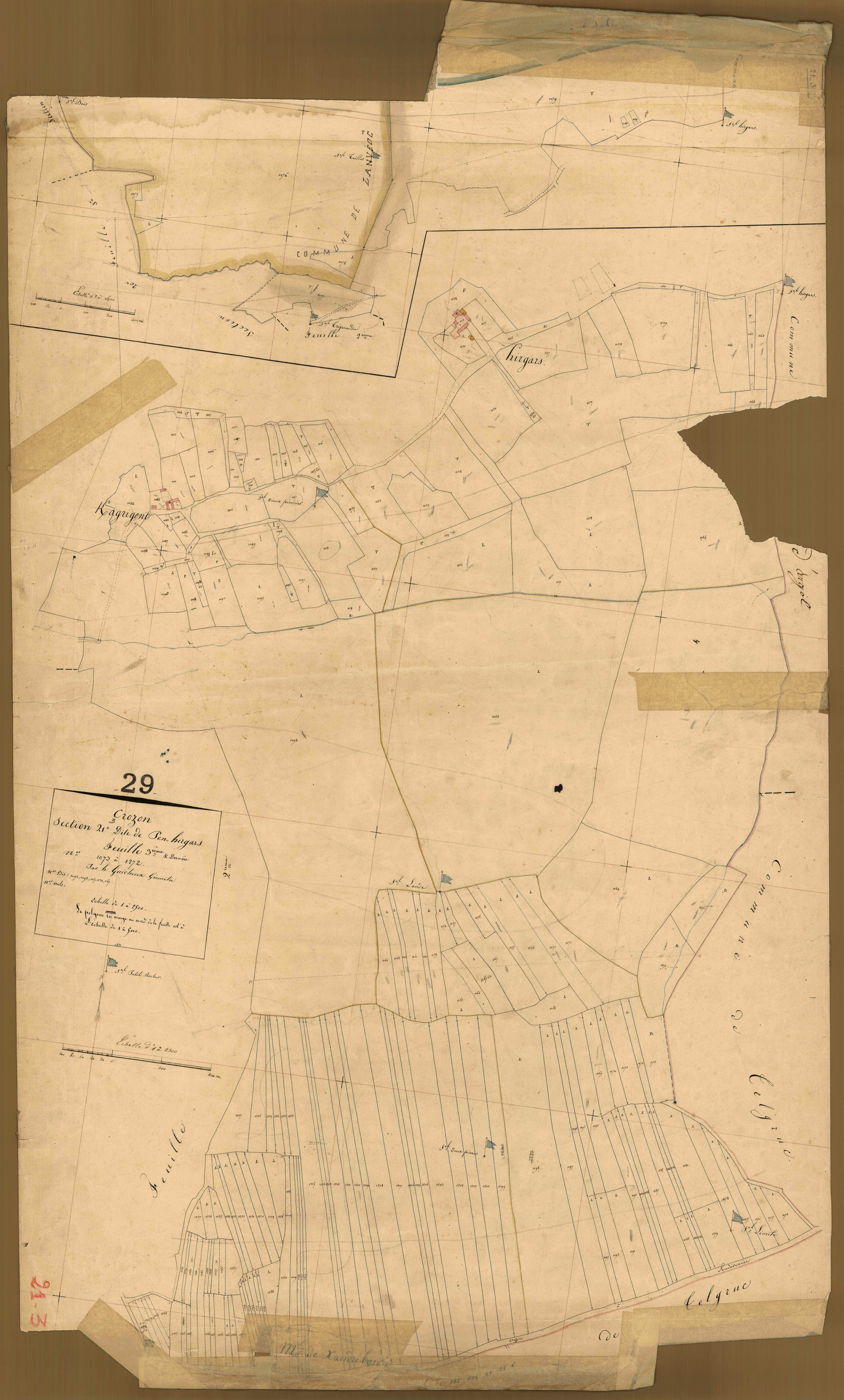 Section 21-3 de Pen-Hirgars.