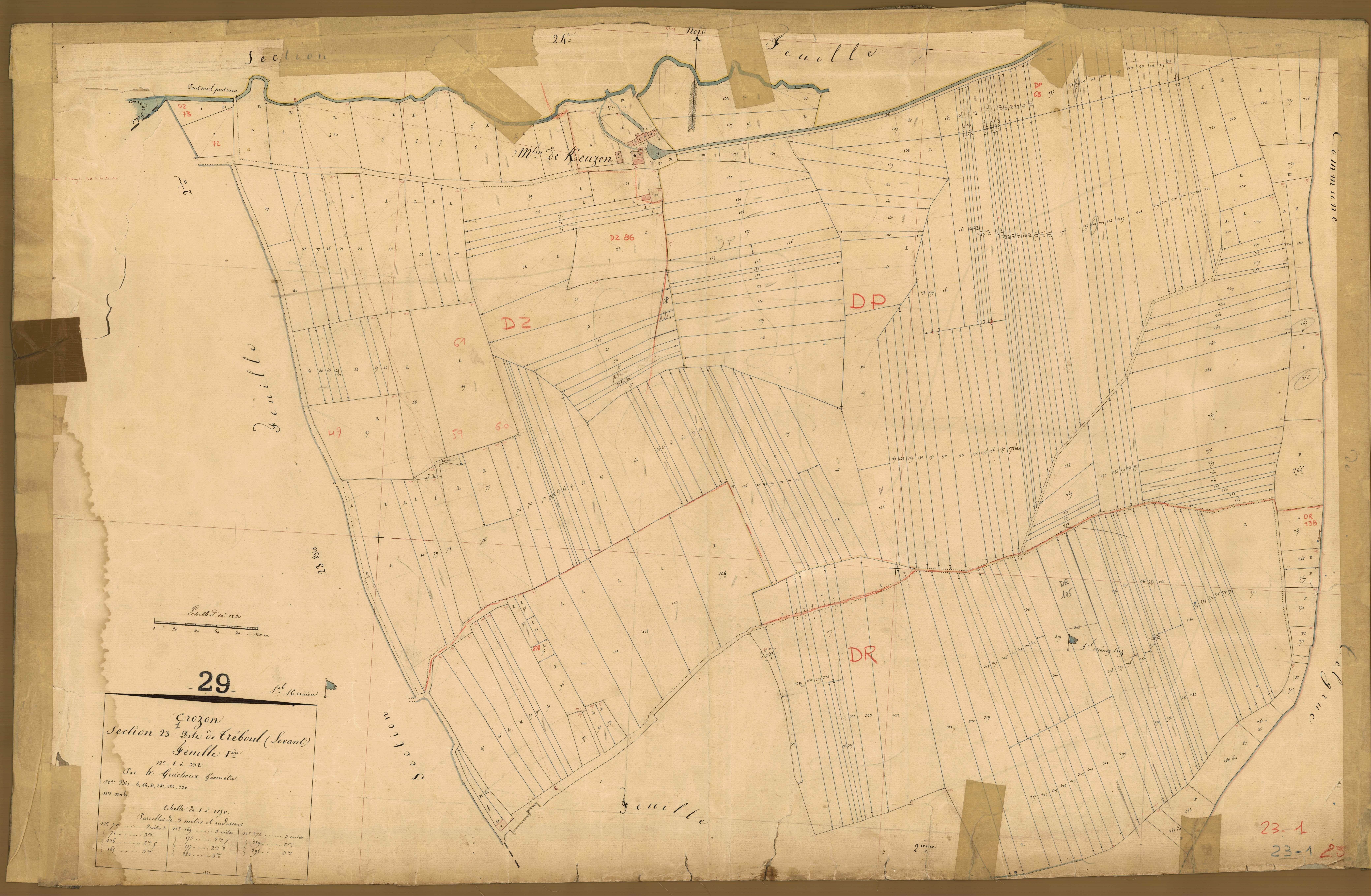 Section 23-1 de Tréboul.