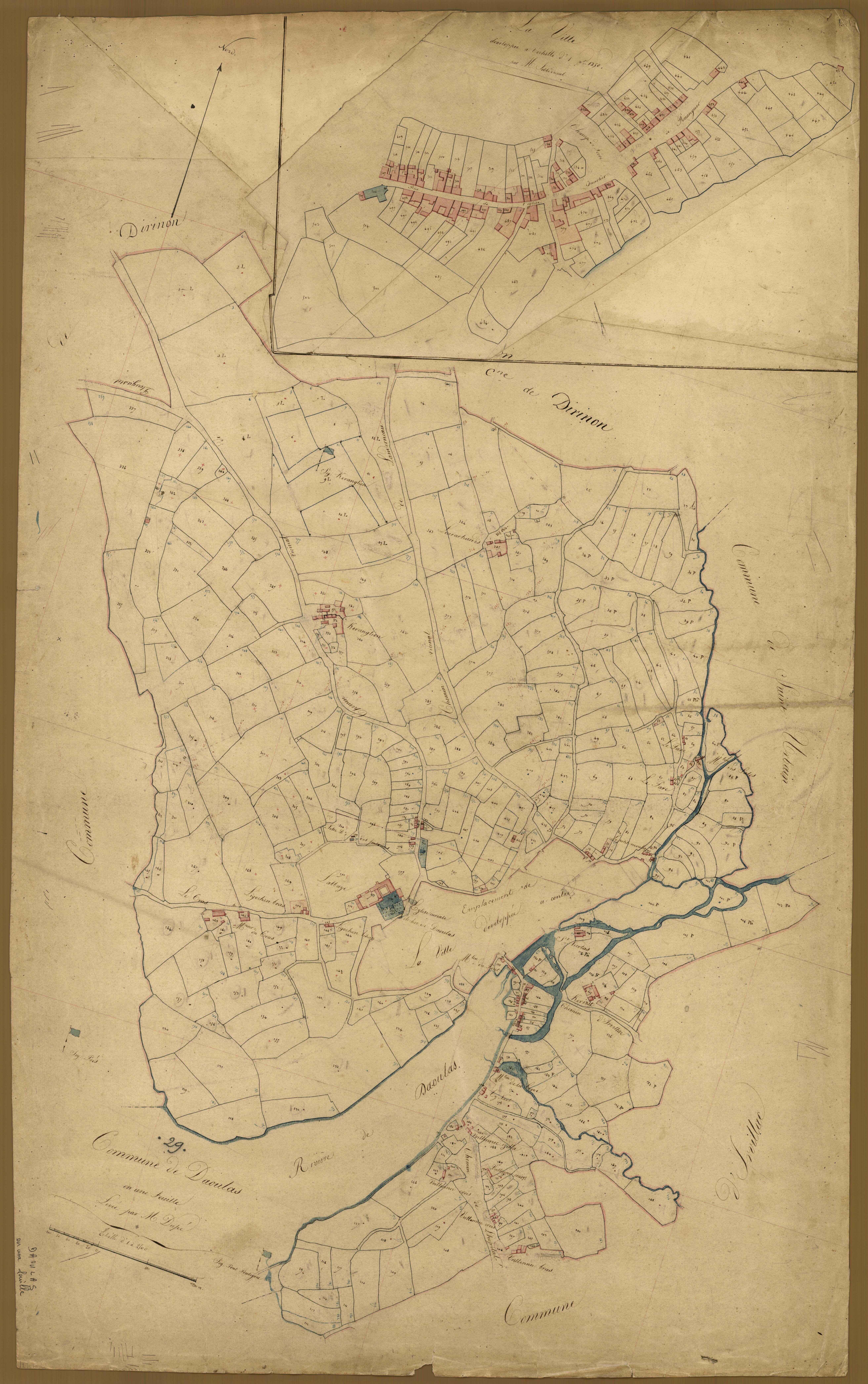 Feuille unique et développement de la Ville.