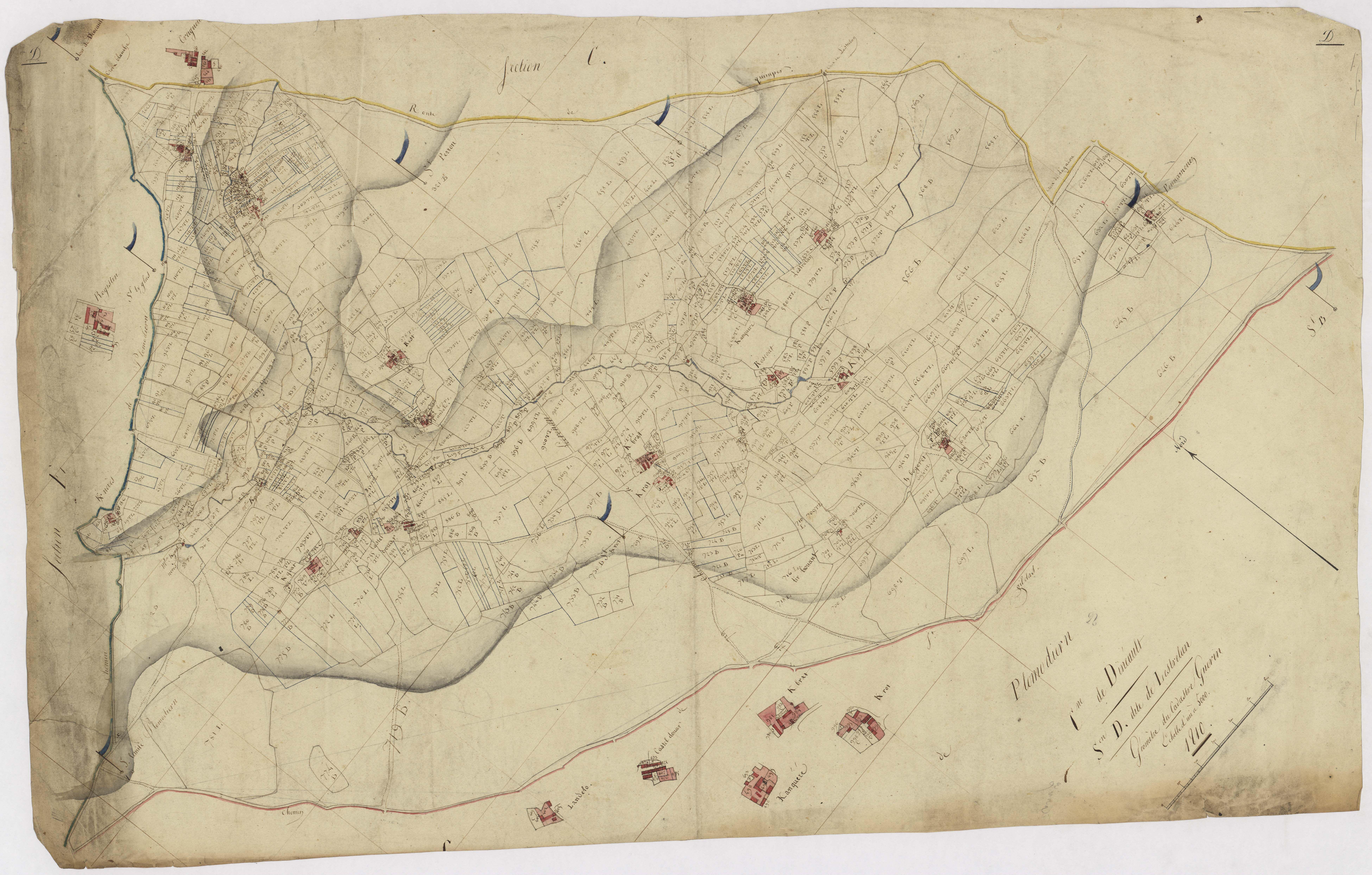 Section D de Lestrélan.