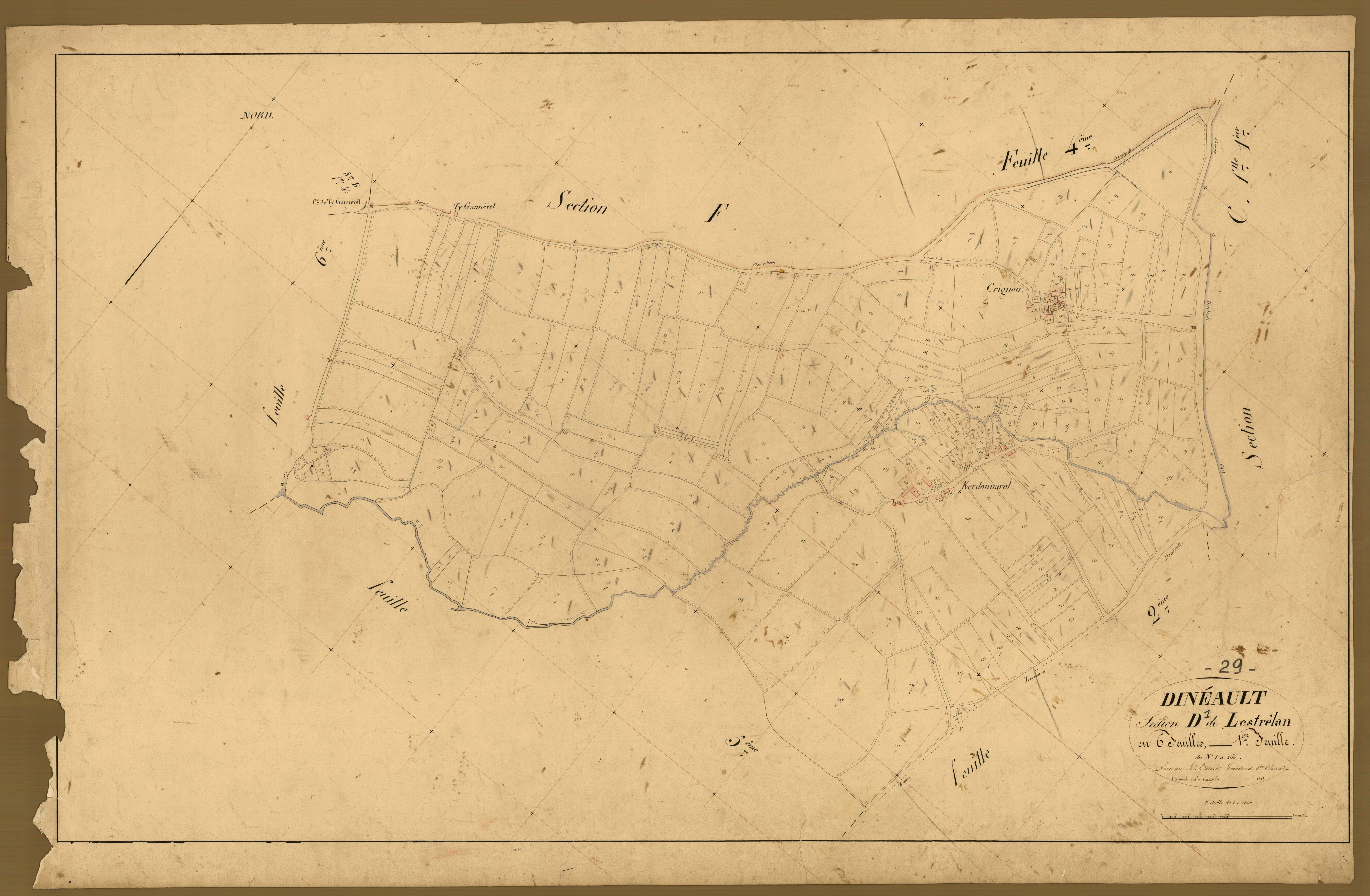 Section D 1 de Lestrélan.