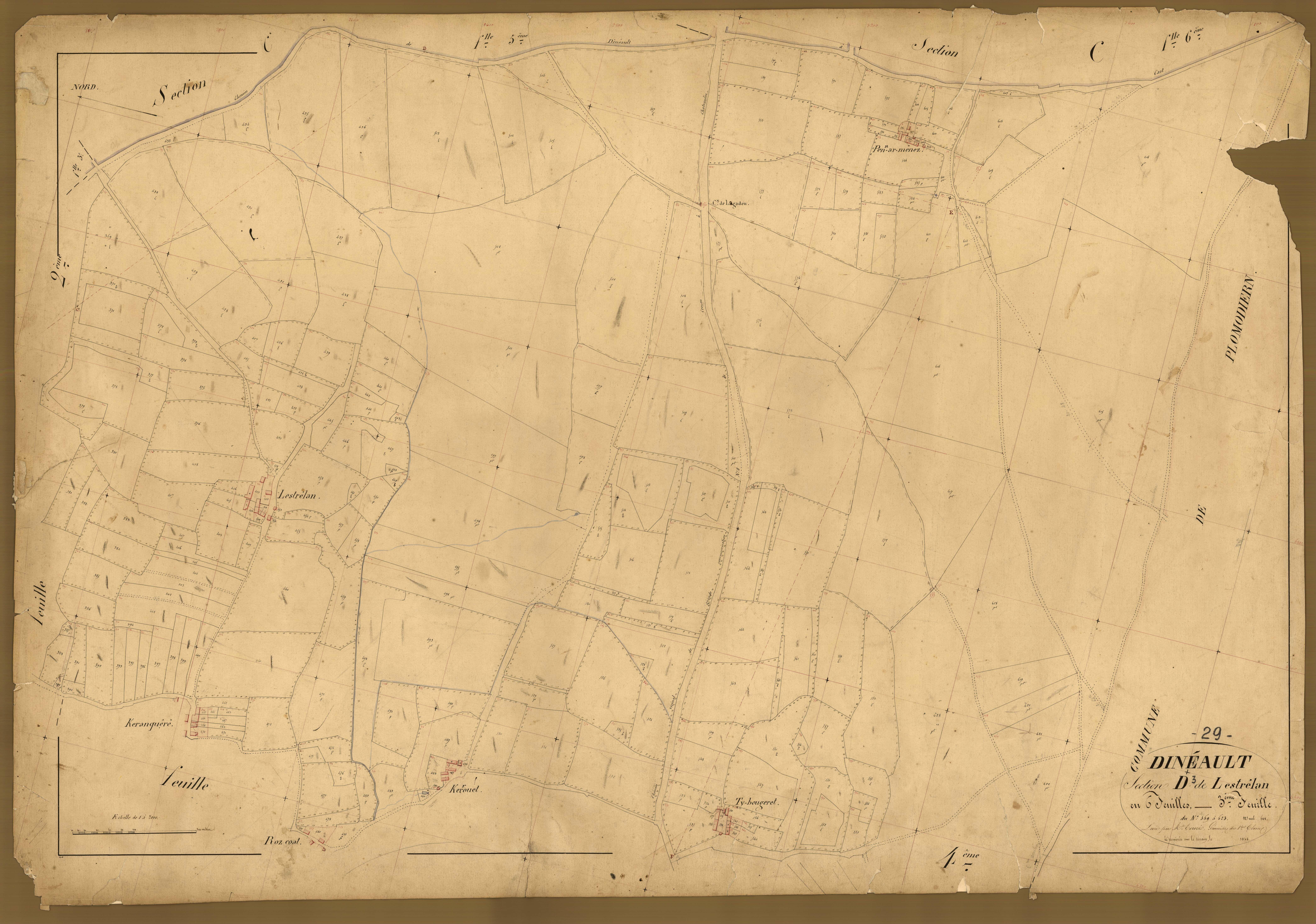 Section D 3 de Lestrélan.