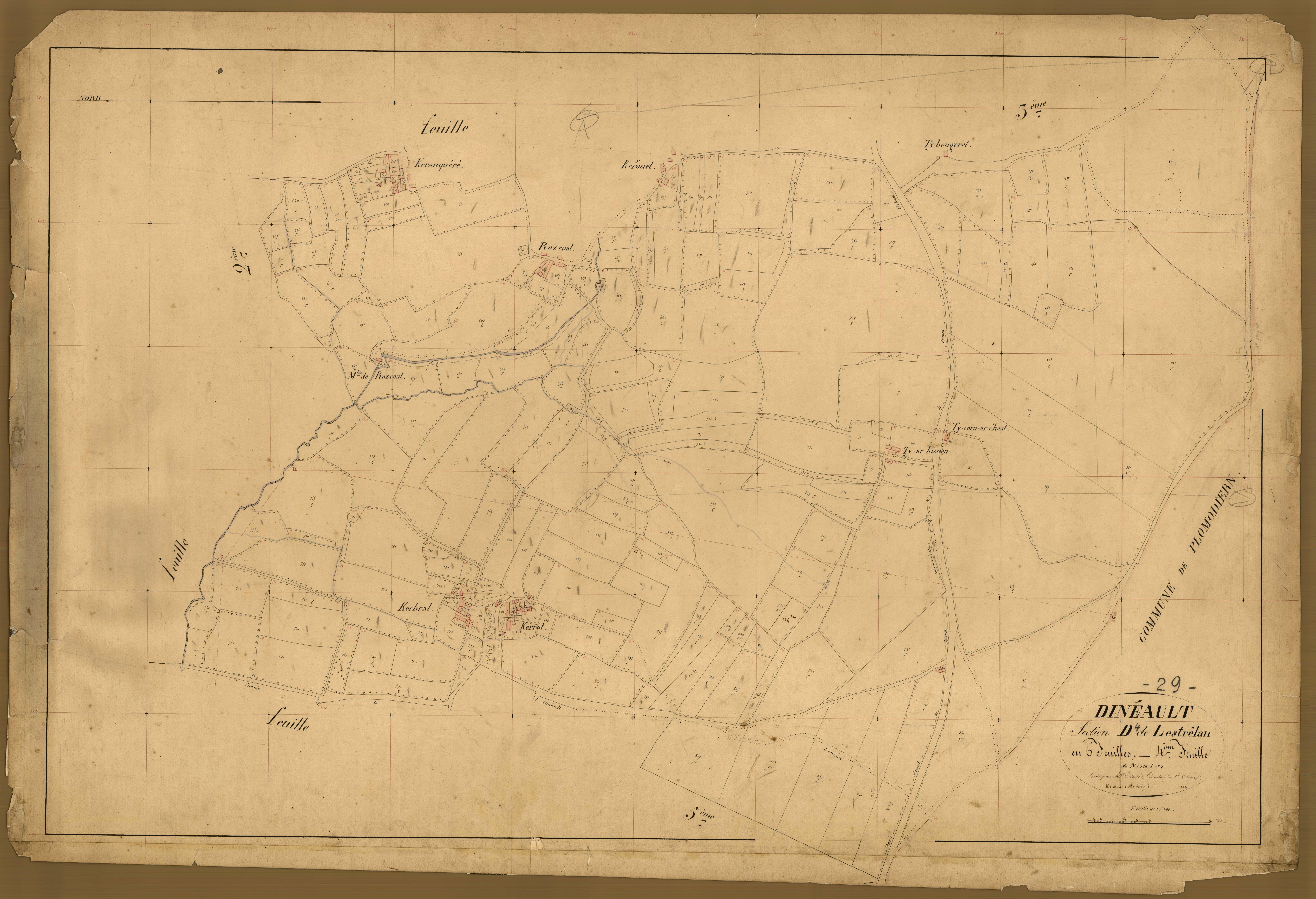 Section D 4 de Lestrélan.