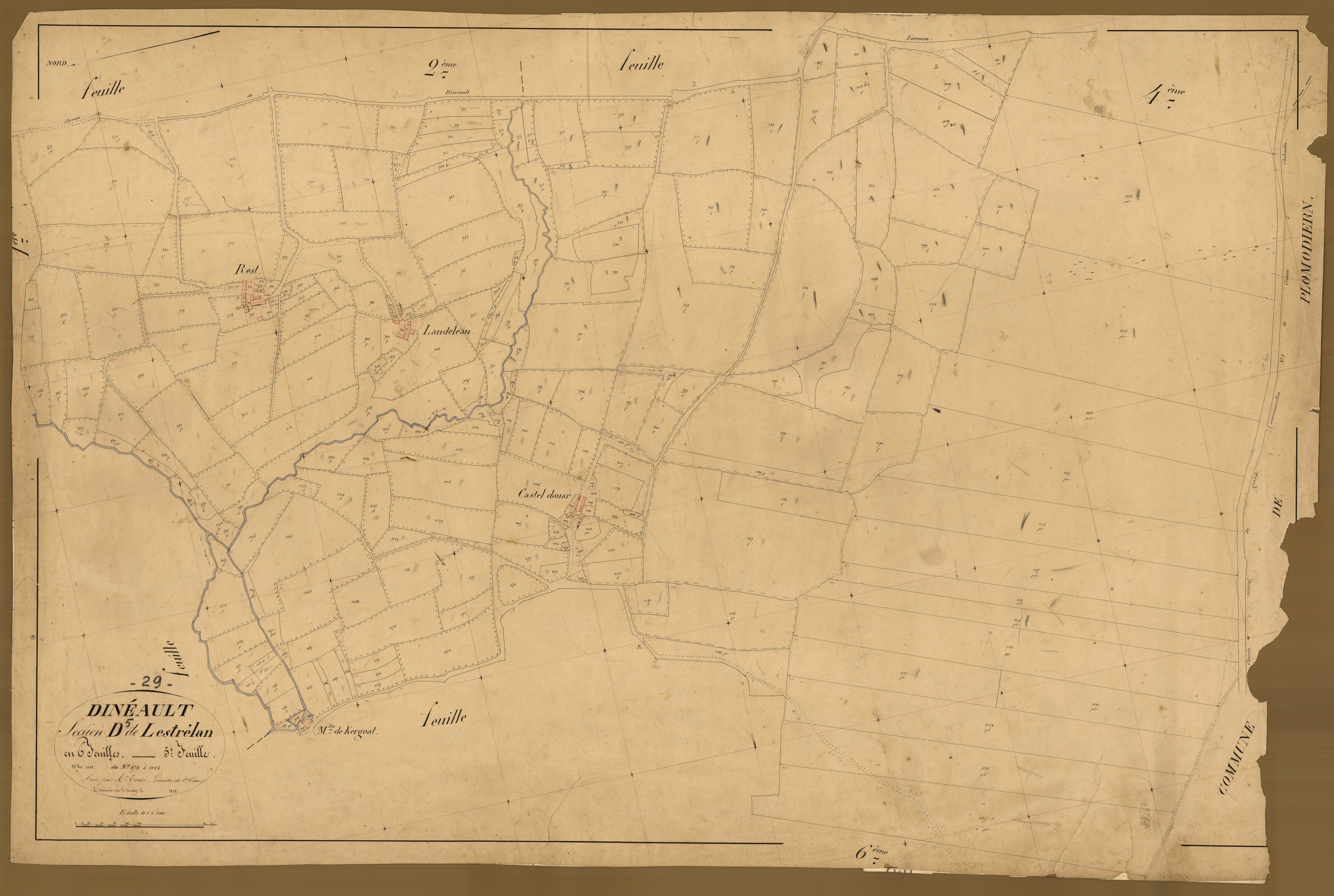 Section D 5 de Lestrélan.
