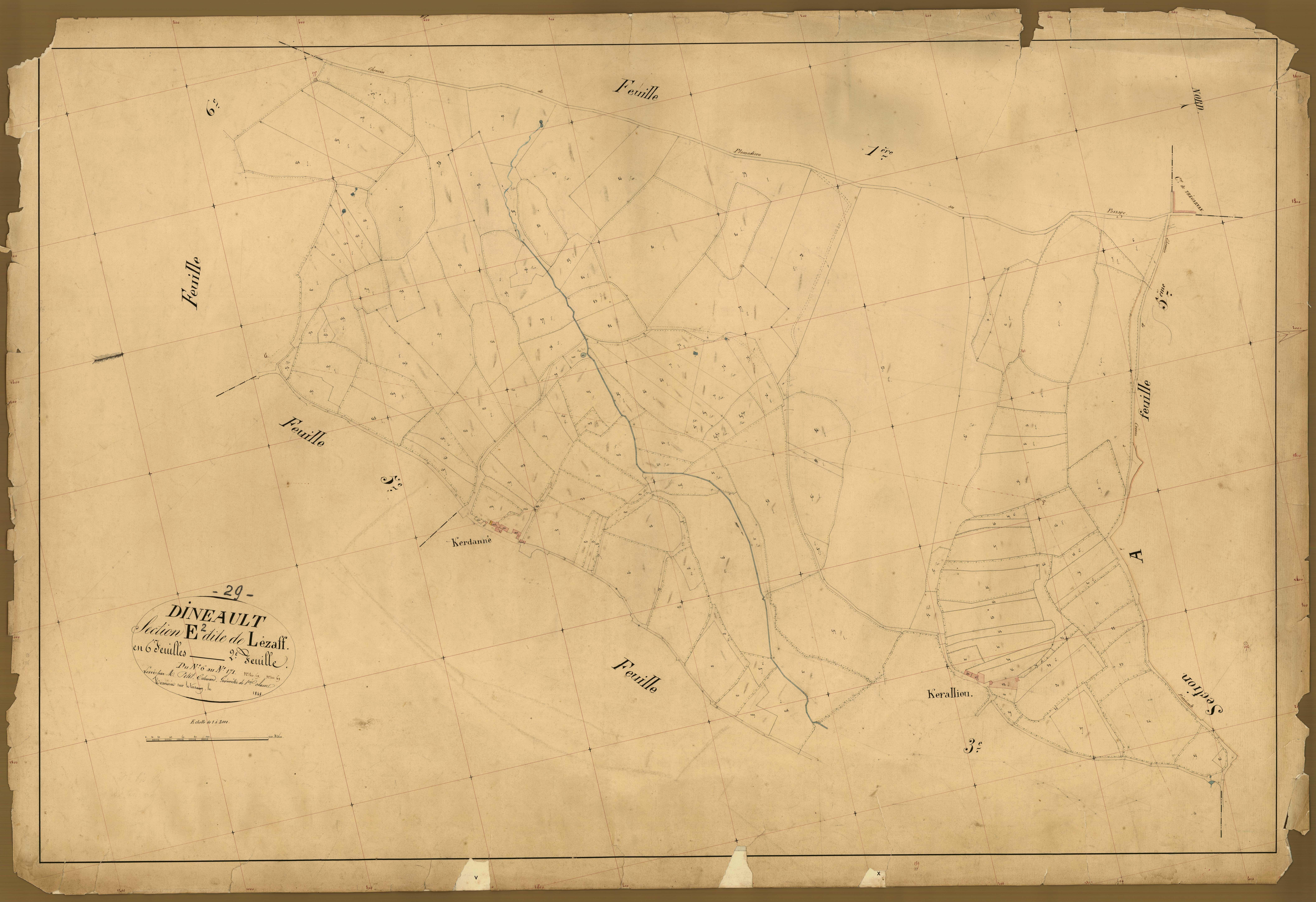 Section E 2 de Lézaff.