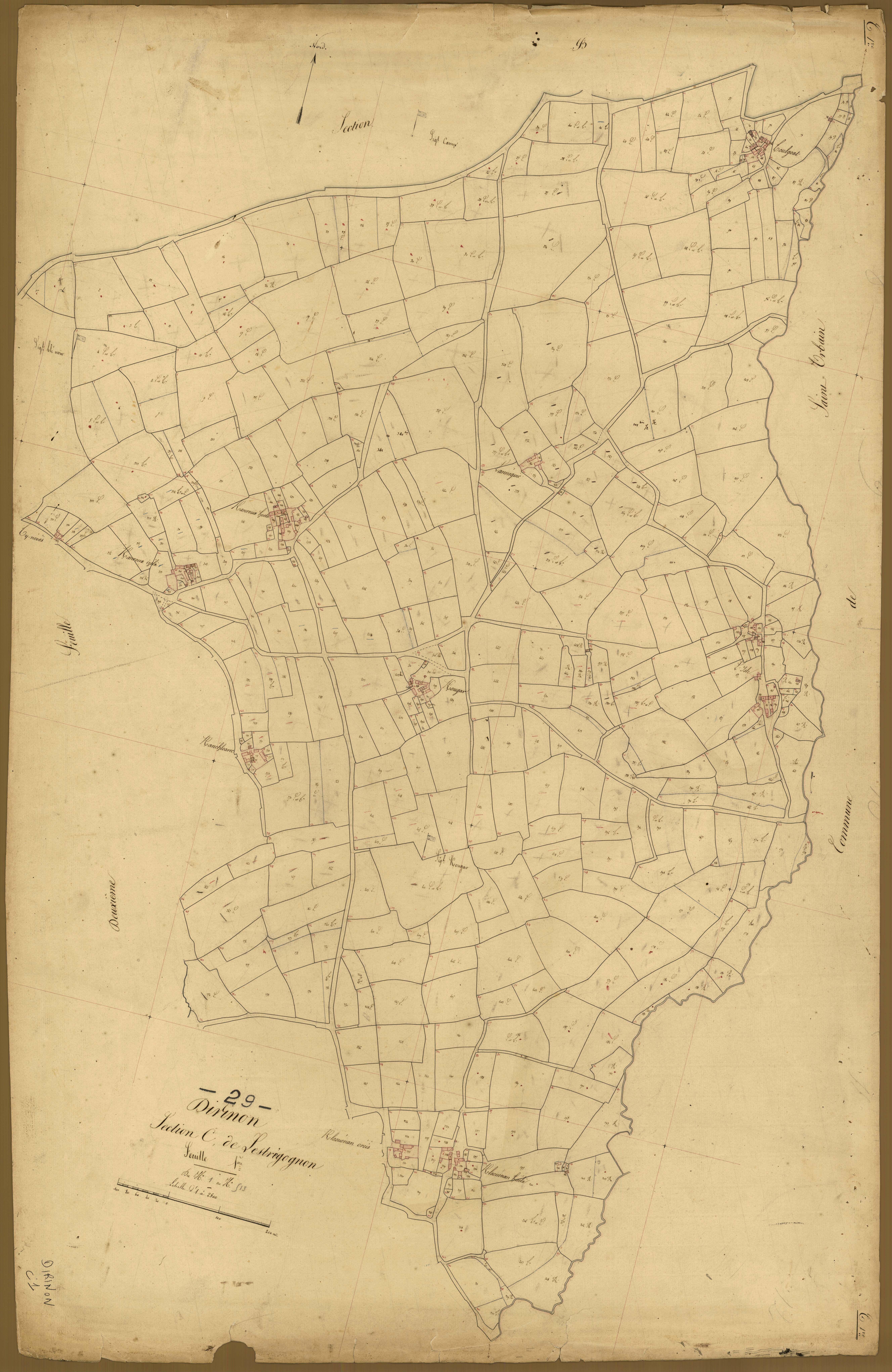 Section C 1 de Lestrégognon.