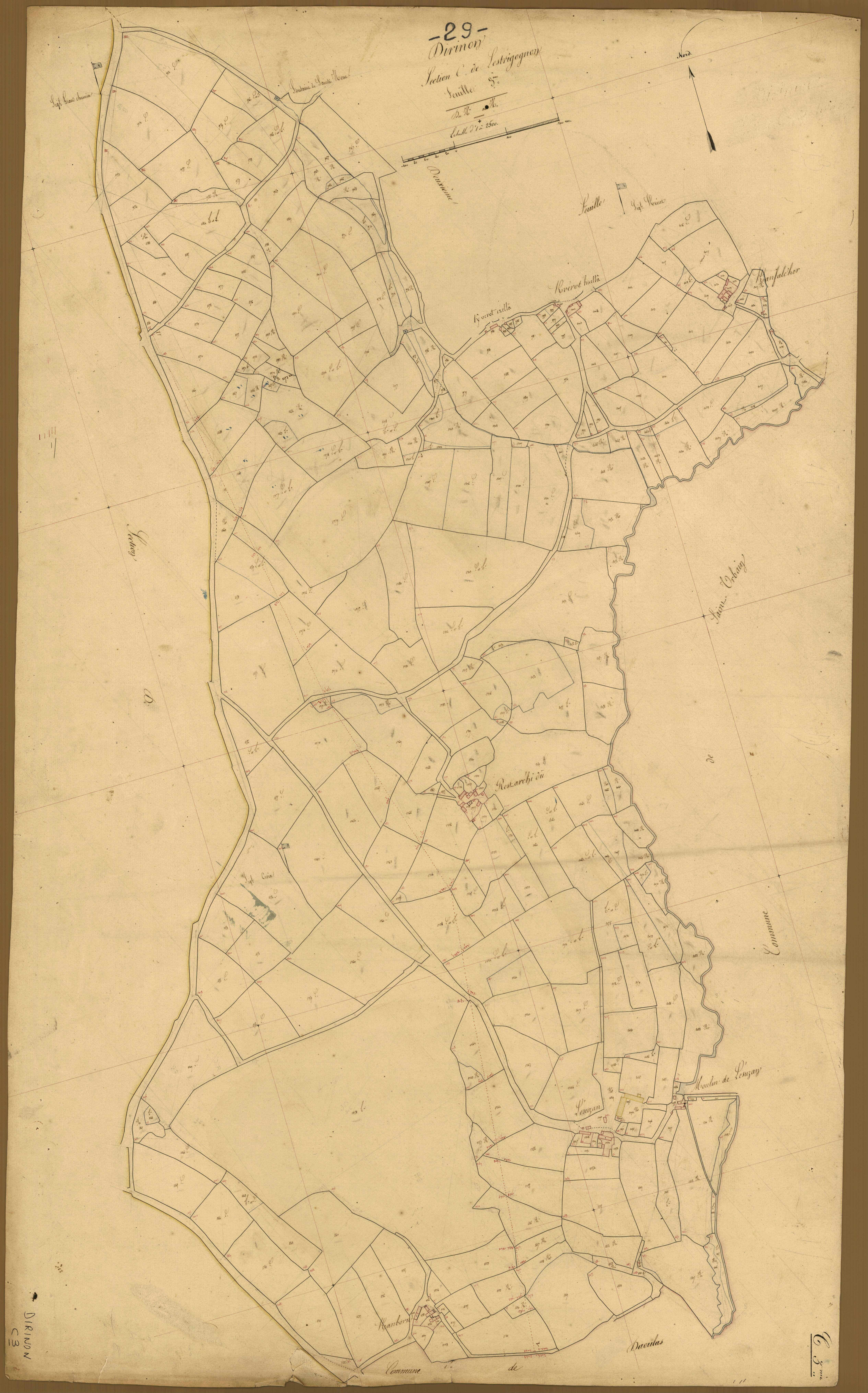 Section C 3 de Lestrégognon.