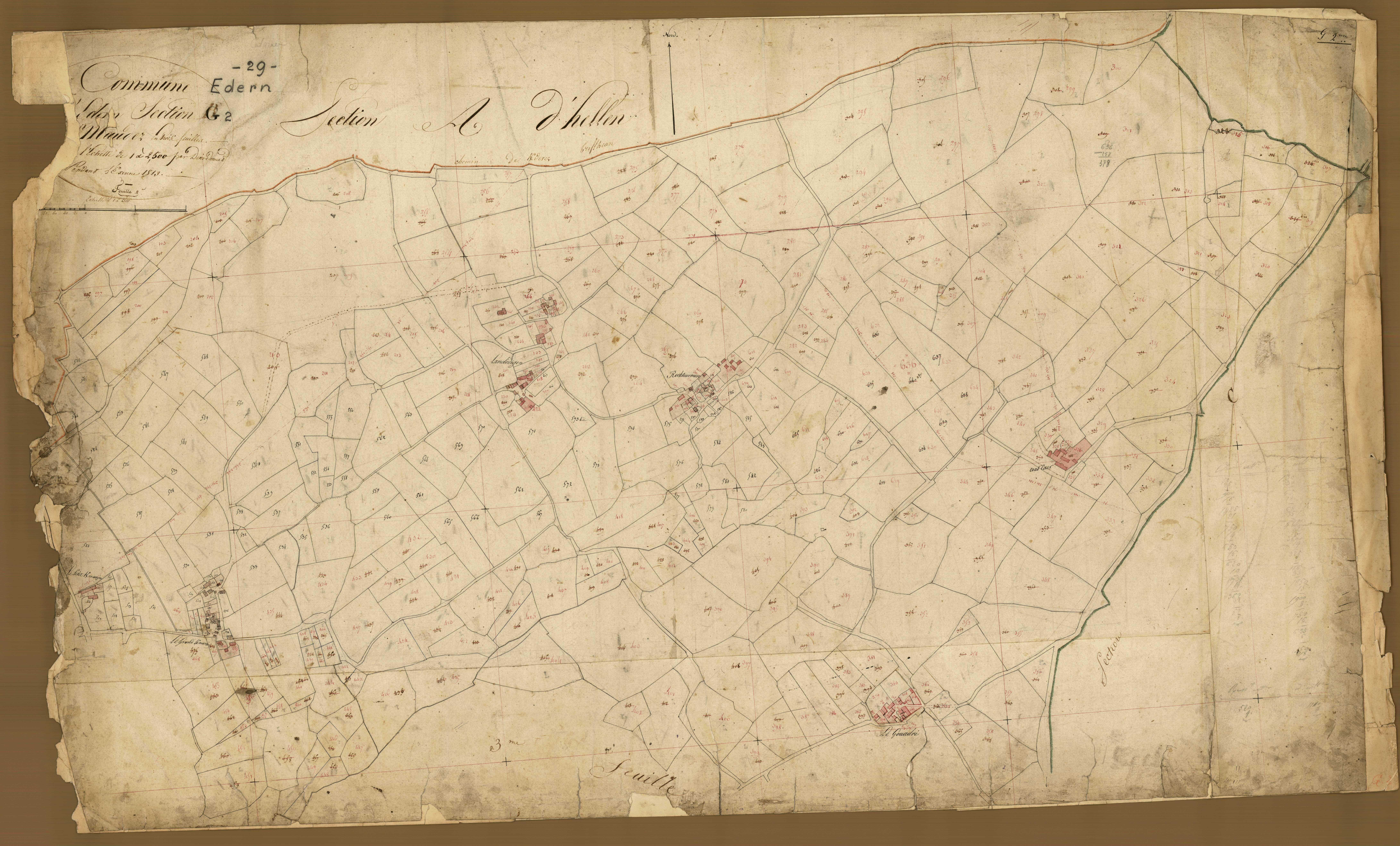 Section G 2 de Saint-Maudez.