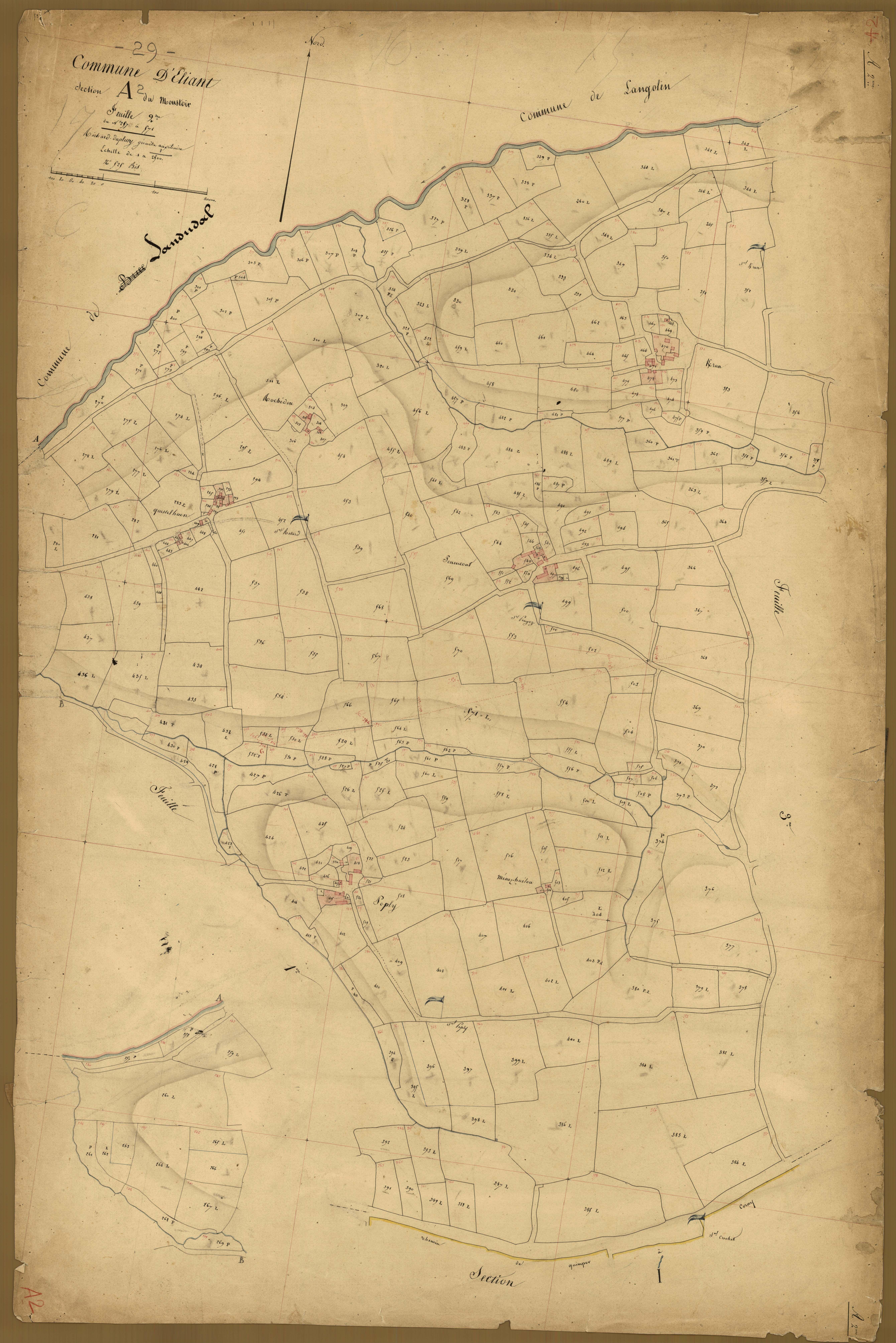 Section A 2 du Moustoir.