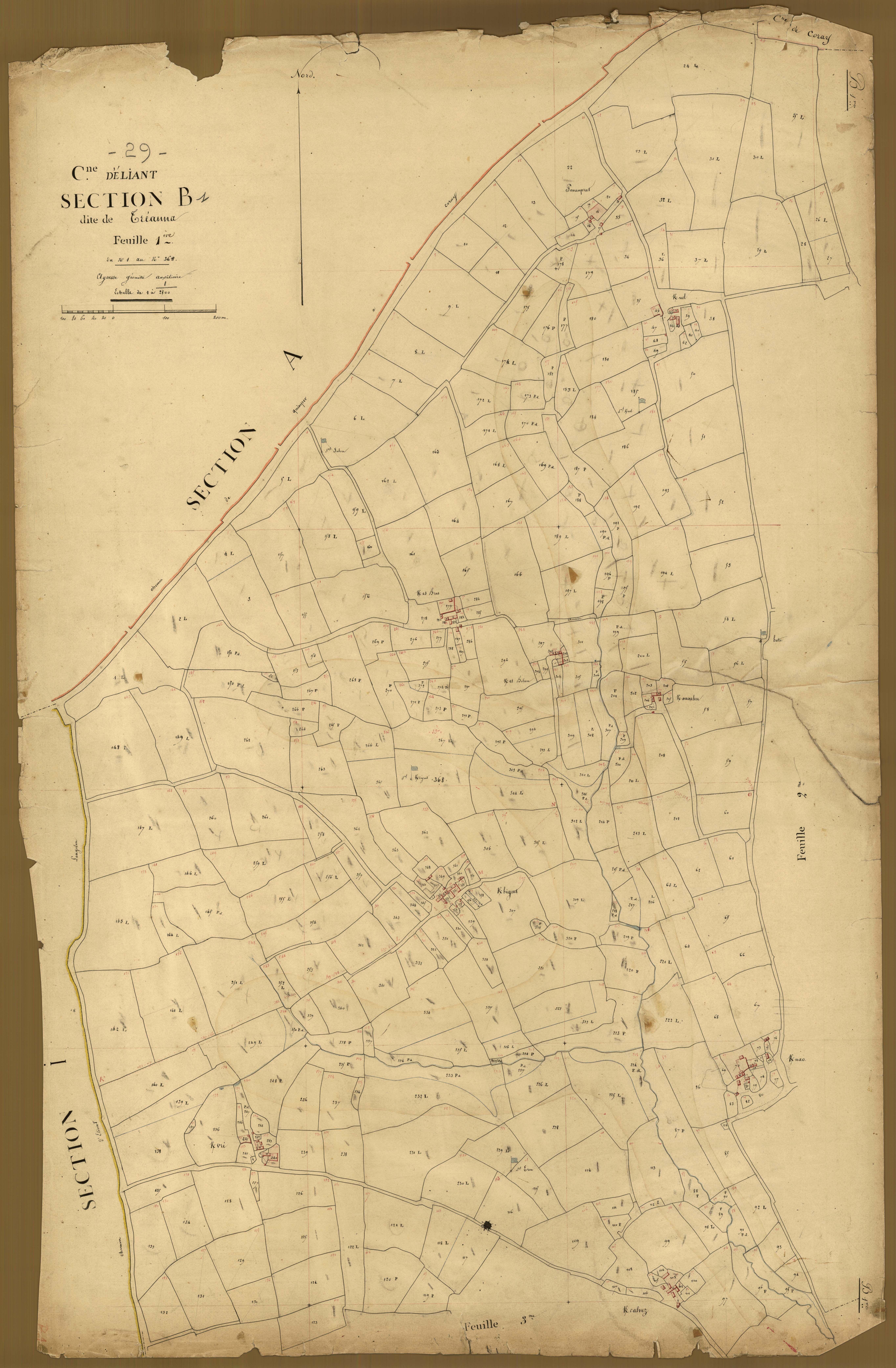 Section B 1 de Tréanna.